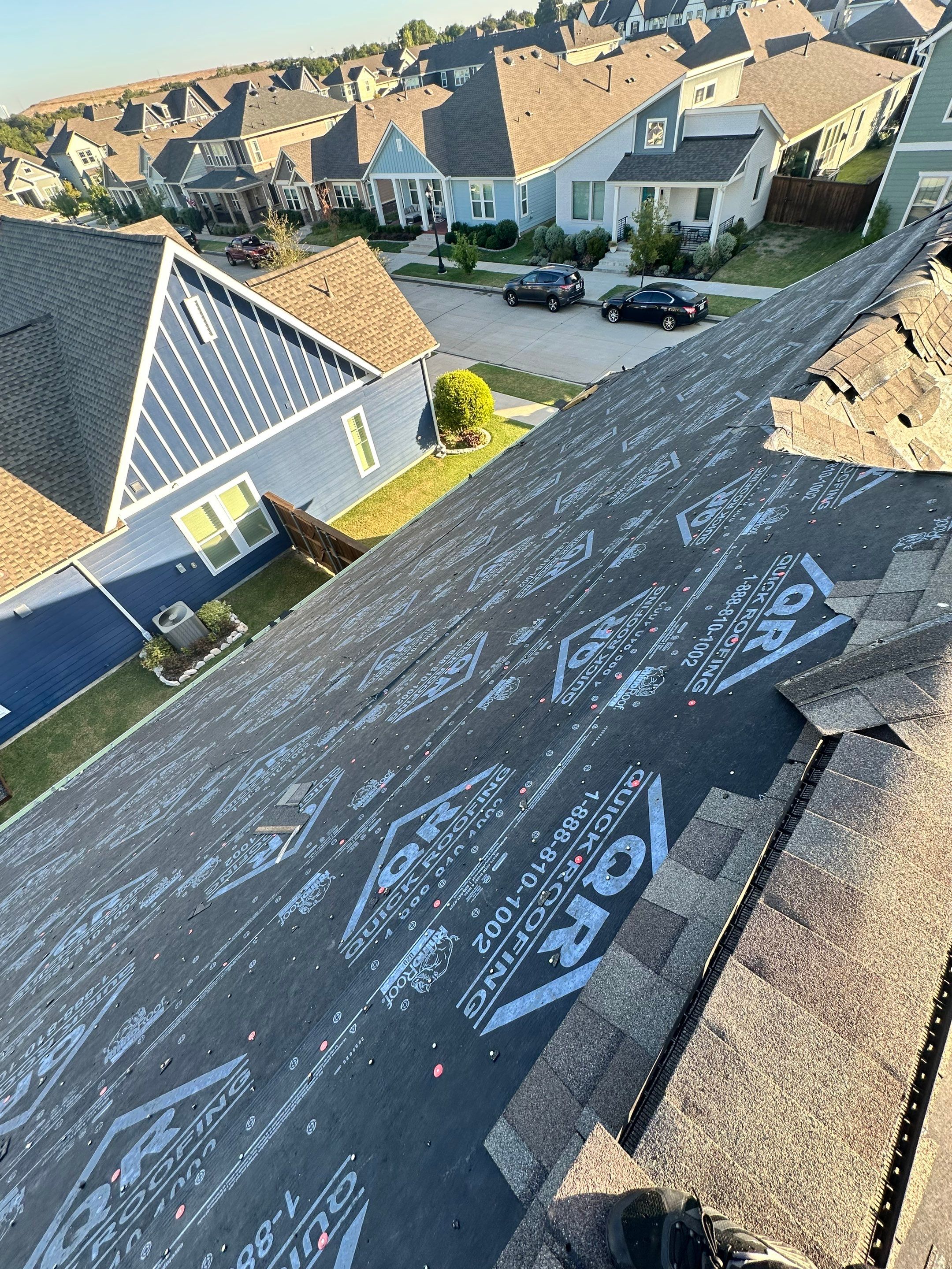 Residential Roof Replacement using GAF HDZ - Weathered Wood by Elite Roofing LLC