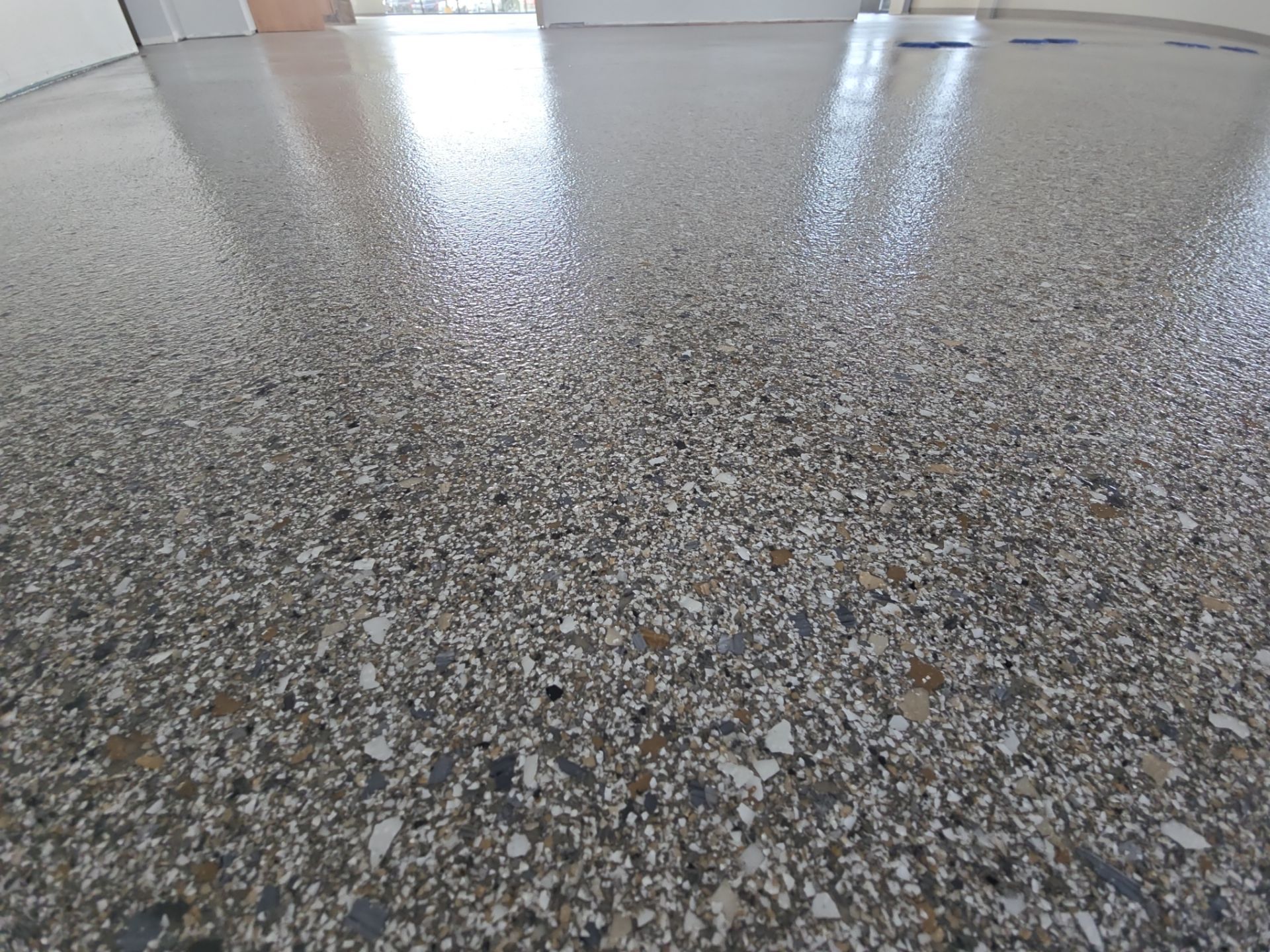 Claystone Hybrid Commercial Floor Coating for Cal Cars Showroom by Croc Coatings, LLC