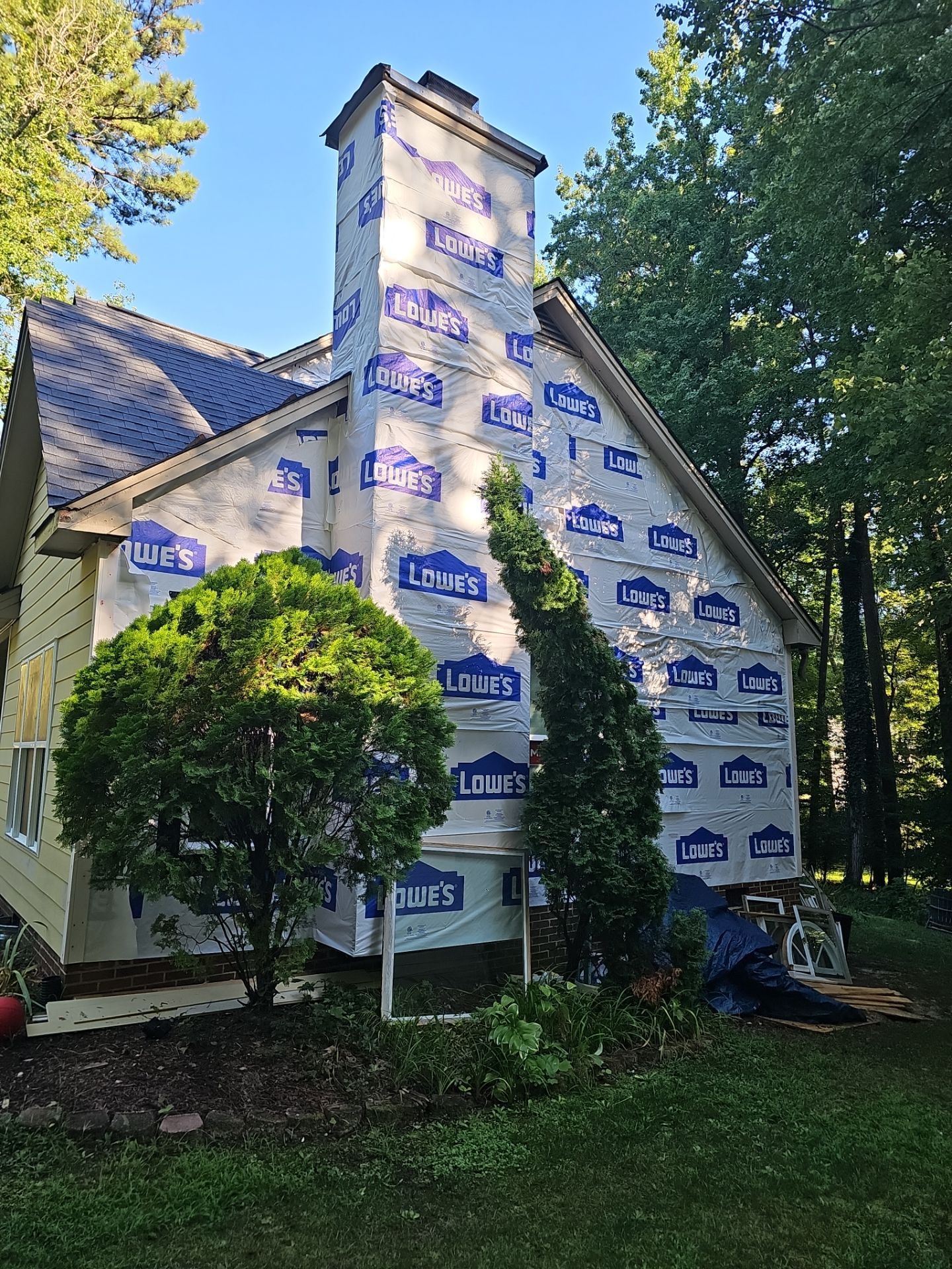 New Windows, Siding, Trim, Fence, and Backyard Concrete Pad by Billy Weatherspoon Contractor