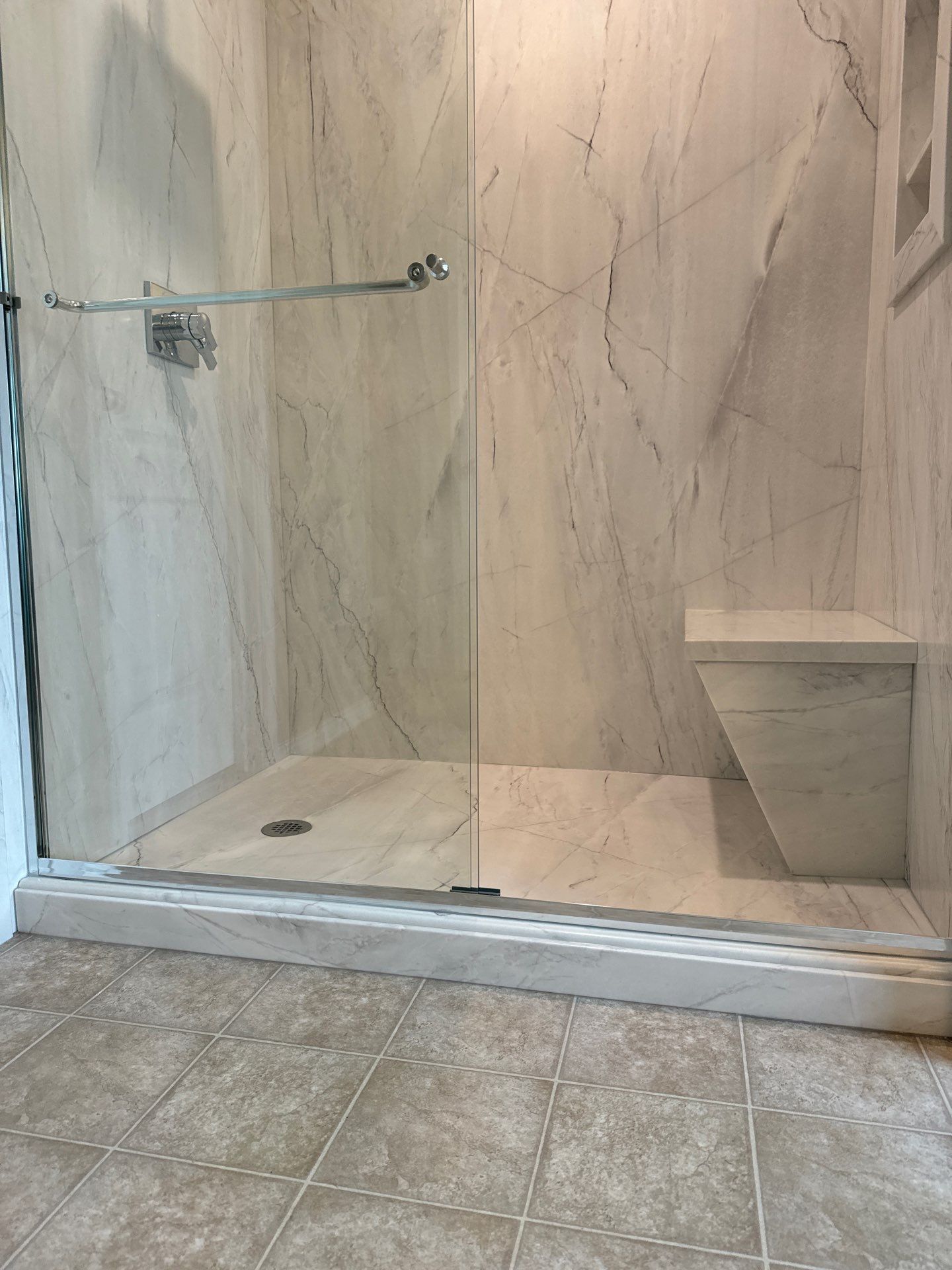 New Walk in Shower in Kyle by Lane Lauritsen - The Hill Country, Texas