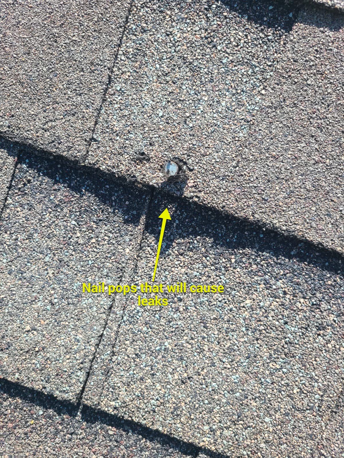 Hail Damage using Owen's Corning Duration (Lifetime) Shingles by Roof Repair Company