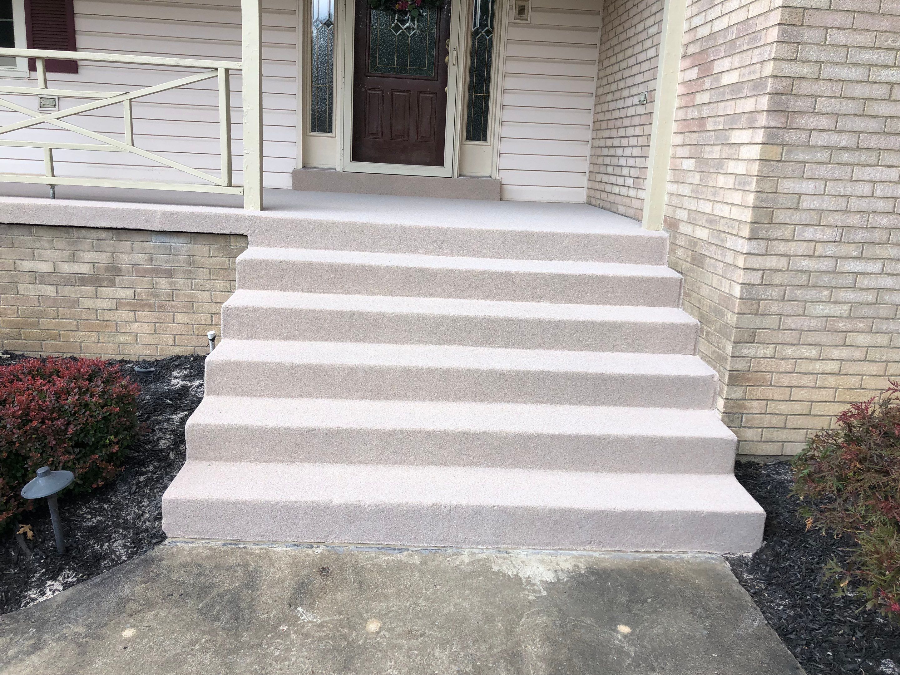 Porch, steps and Garage Project in Crafton by Floors in a Day, Inc