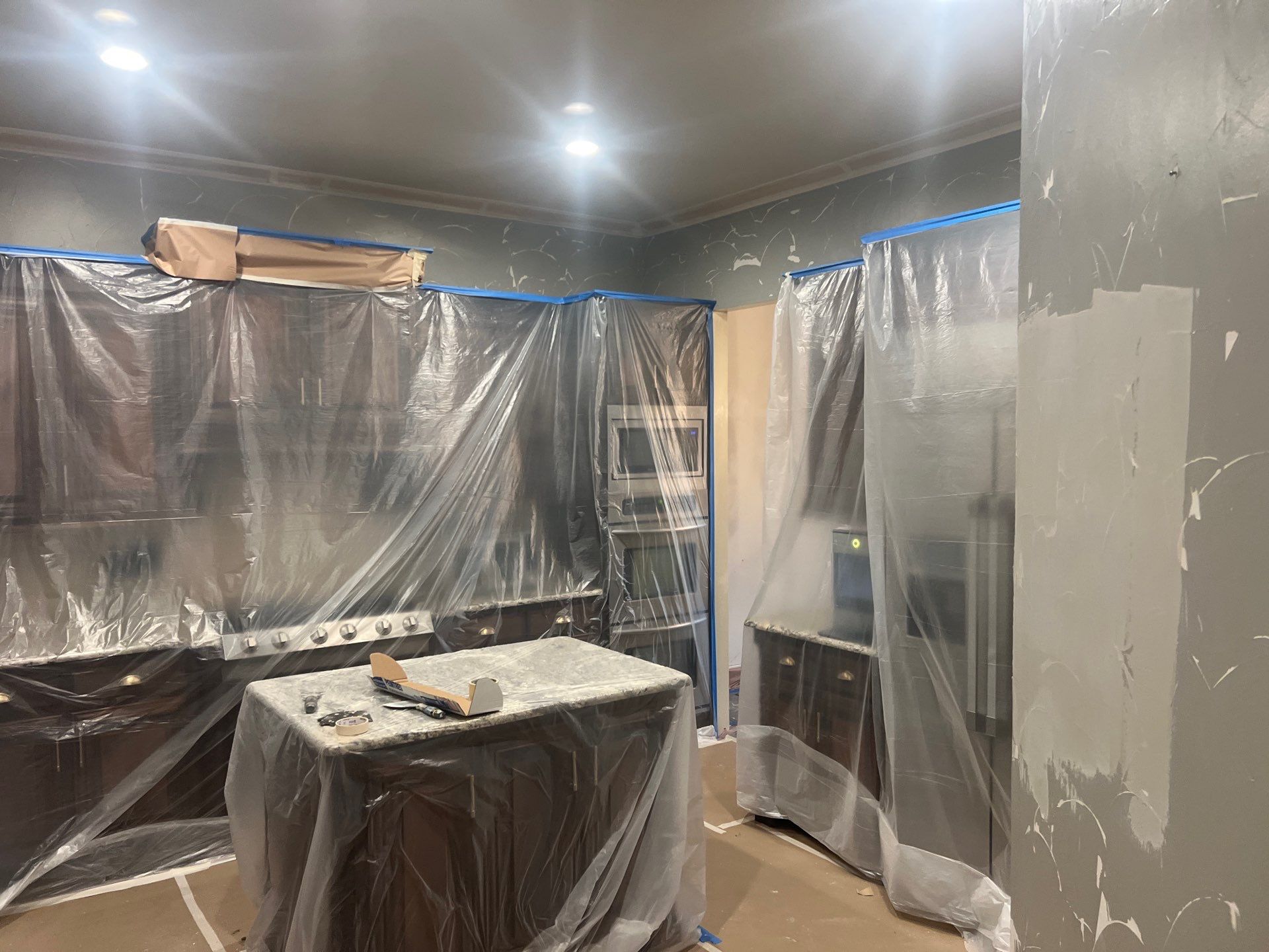 Interior Repainting Project in Frisco by Nomad Painting