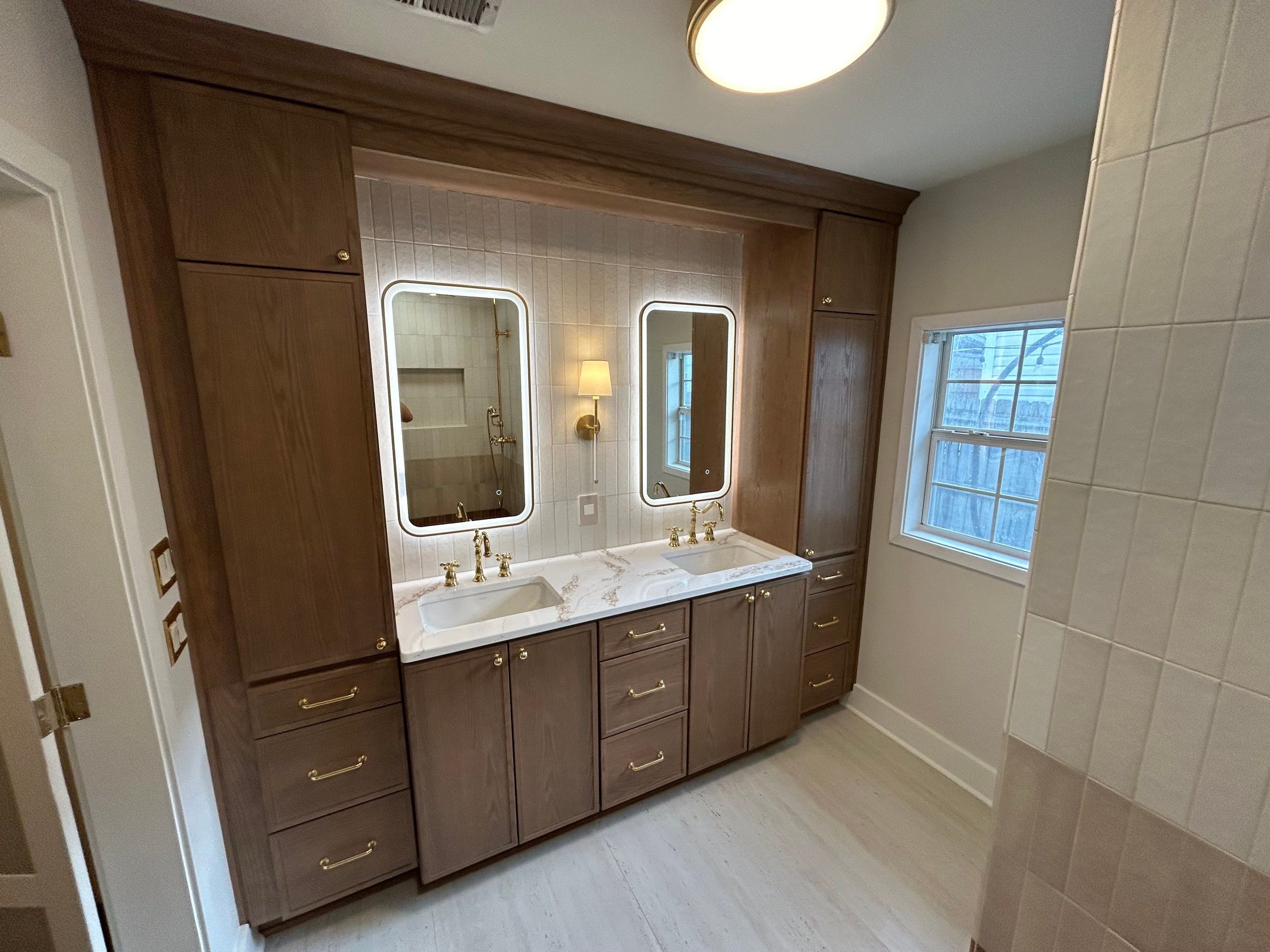Gorgeous Full Bathroom Remodel  by Footprints Floors of Nashville
