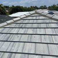 Boral Saxony 900 Slate Ash Gray  by Total Roofing System The Metal Roof Experts