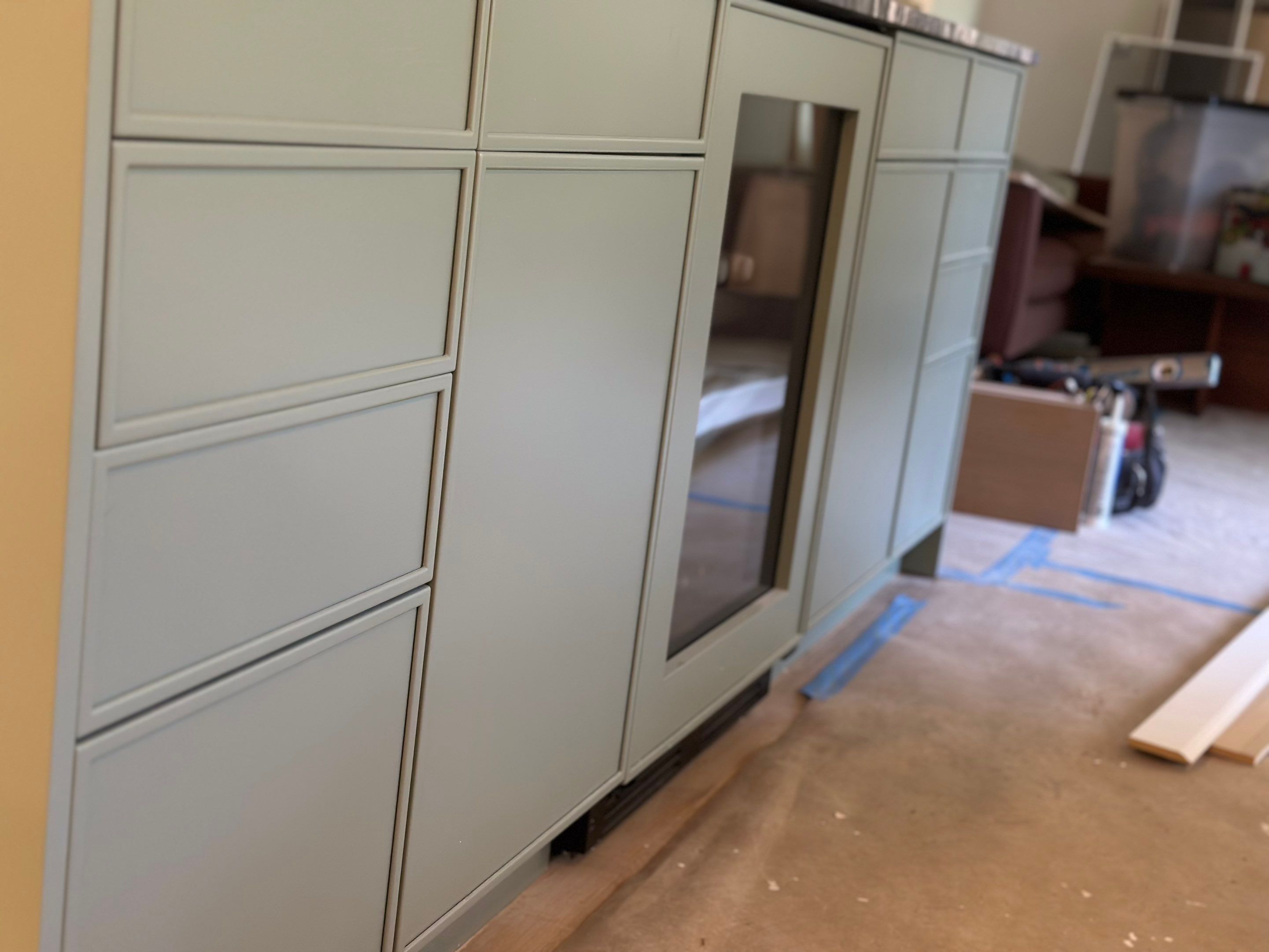 Kitchen Remodel using Cabinets by Home Concepts Construction