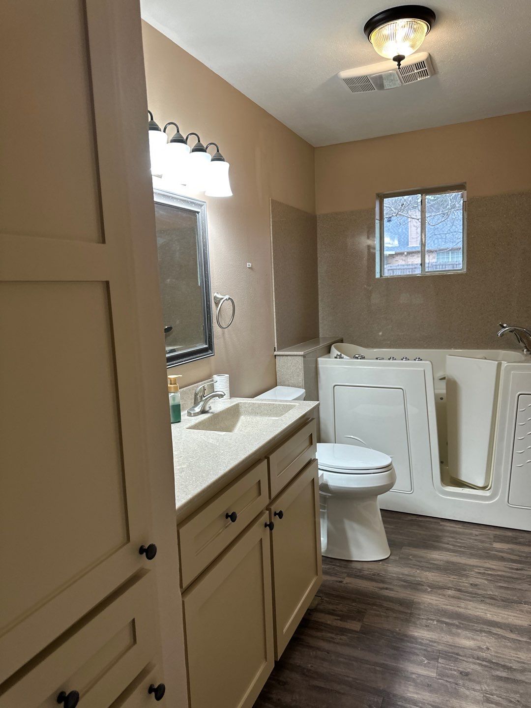 Bathroom Remodel using The Onyx Collection by Ekon Bath, LLC