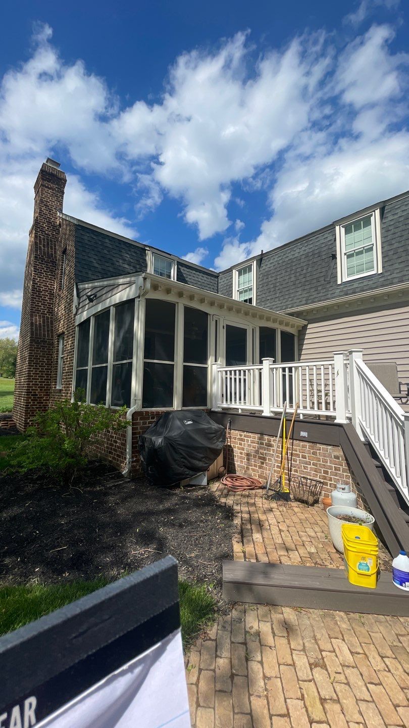 Screen Porch Renovation - Fallston MD by HomeWerkes Design & Build