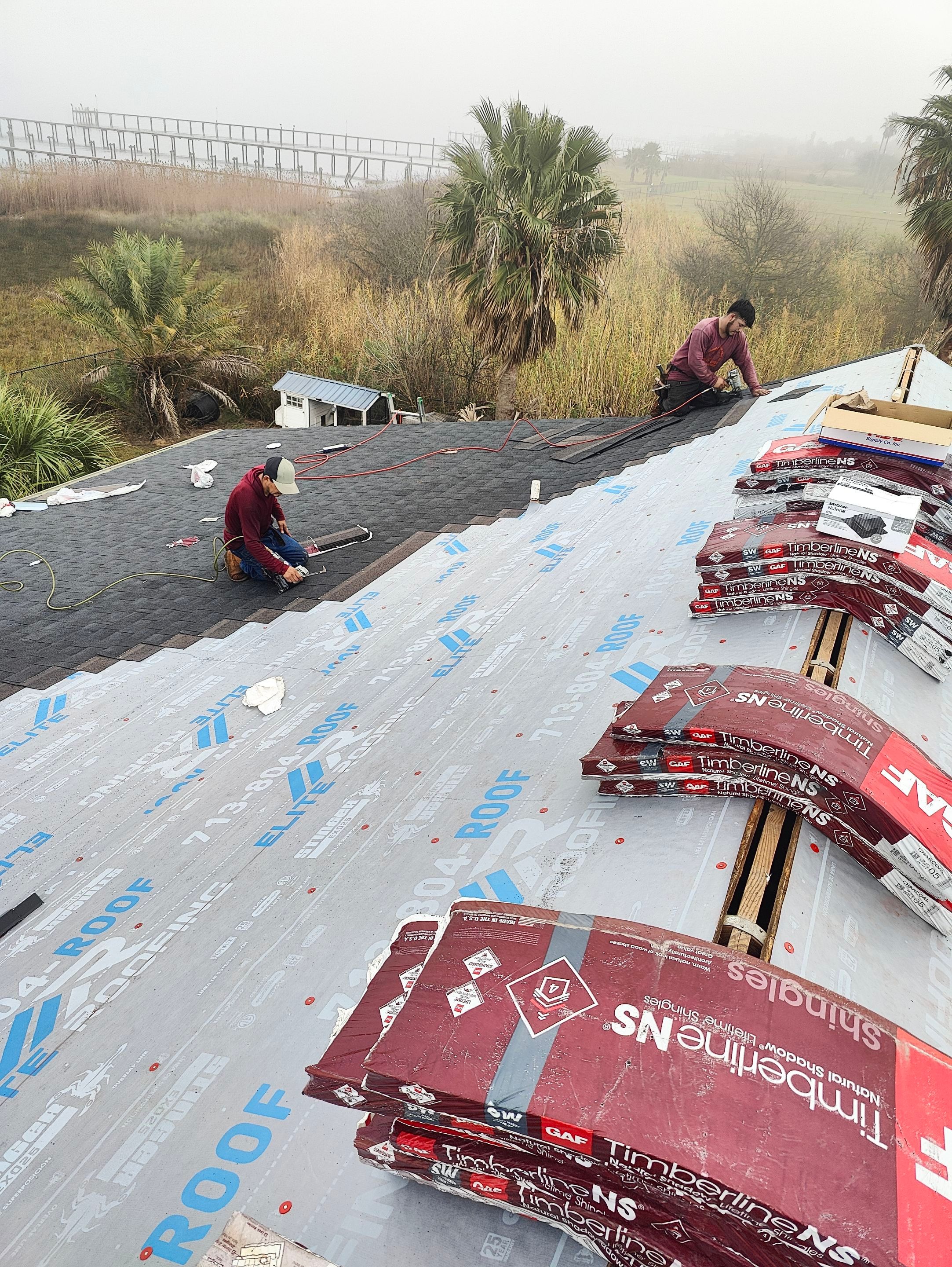 GAF Natural Shadow - Charcoal by Elite Roofing LLC