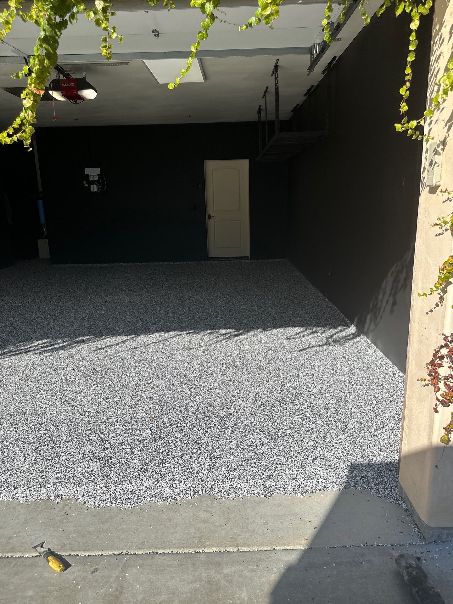 Paso Robles Garage Makeover with Domino Polyurea Concrete Coating by MGP Coatings