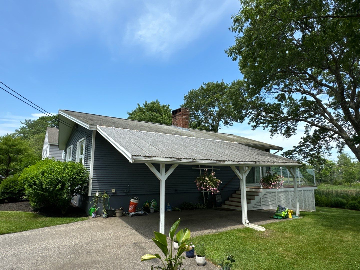 Full Roof Replacement & Carport Trim Repair   by Sensible Home Solutions