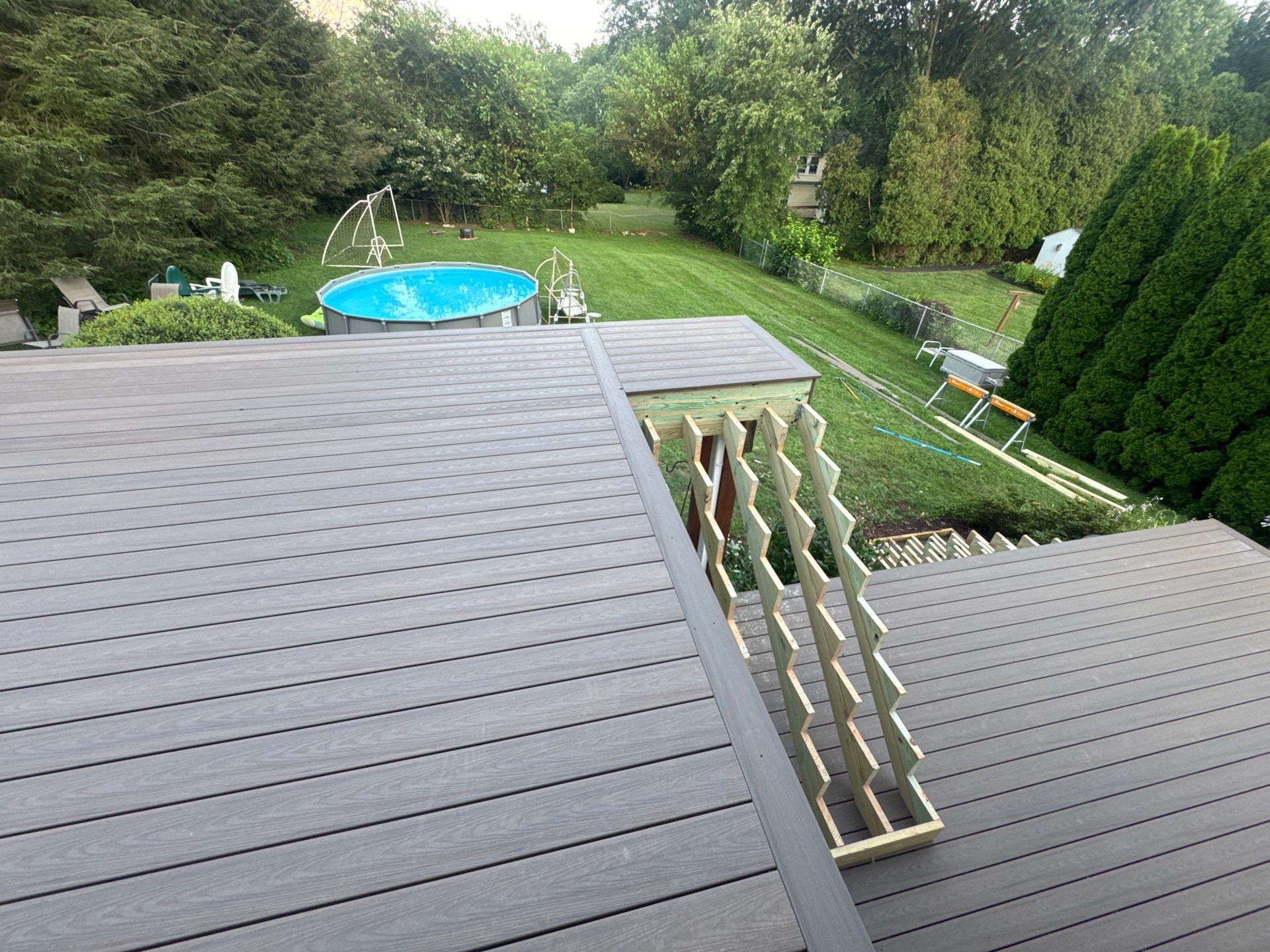 Project in Pottstown by deck guardian