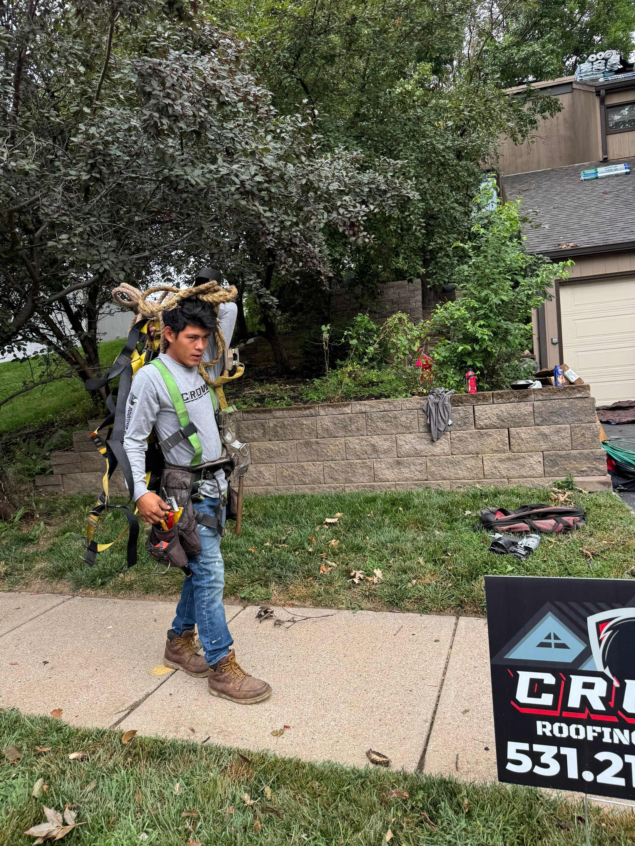 Malarkey Roof Replacement & Skylight Installation – Omaha, NE by Crows Roofing LLC