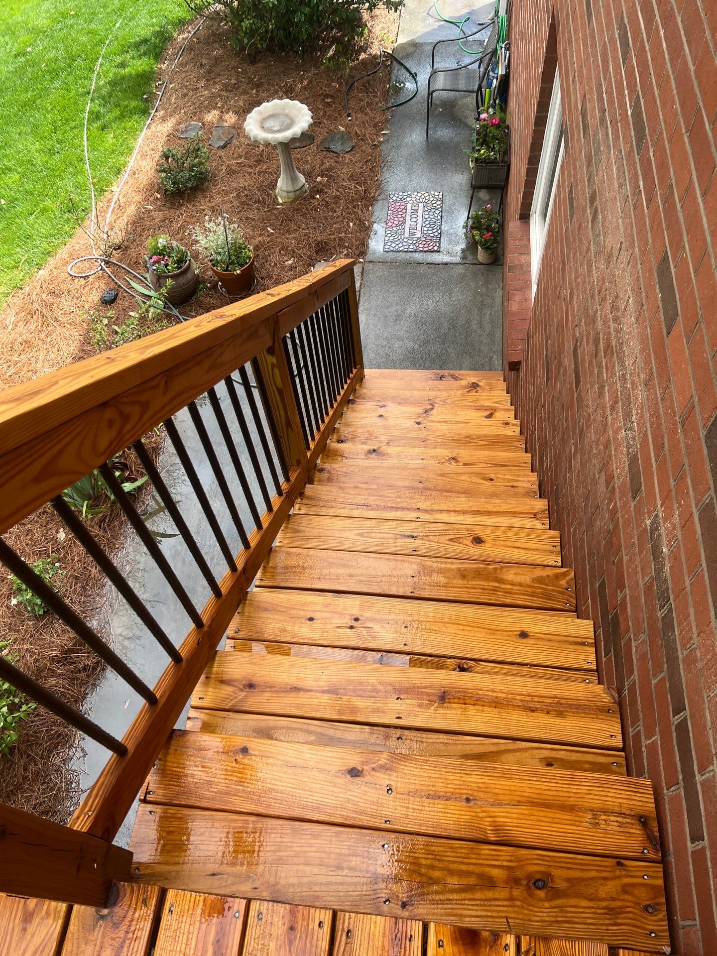 Weathered Deck using Wood Sealant by DuraSeal