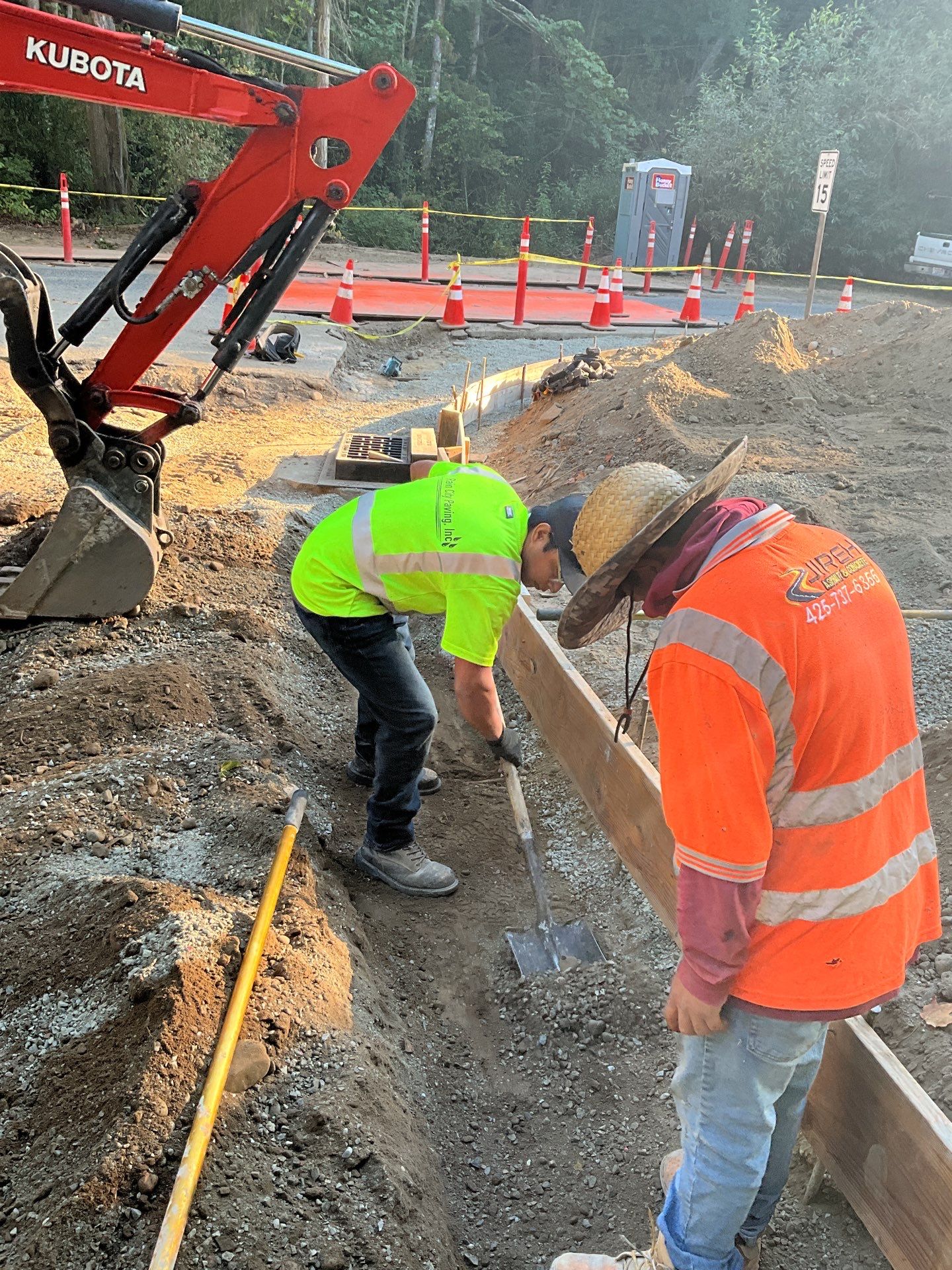 Dungeness Construction | Concrete Curb & Gutter, Asphalt Repair by Jireh Asphalt & Concrete Inc 