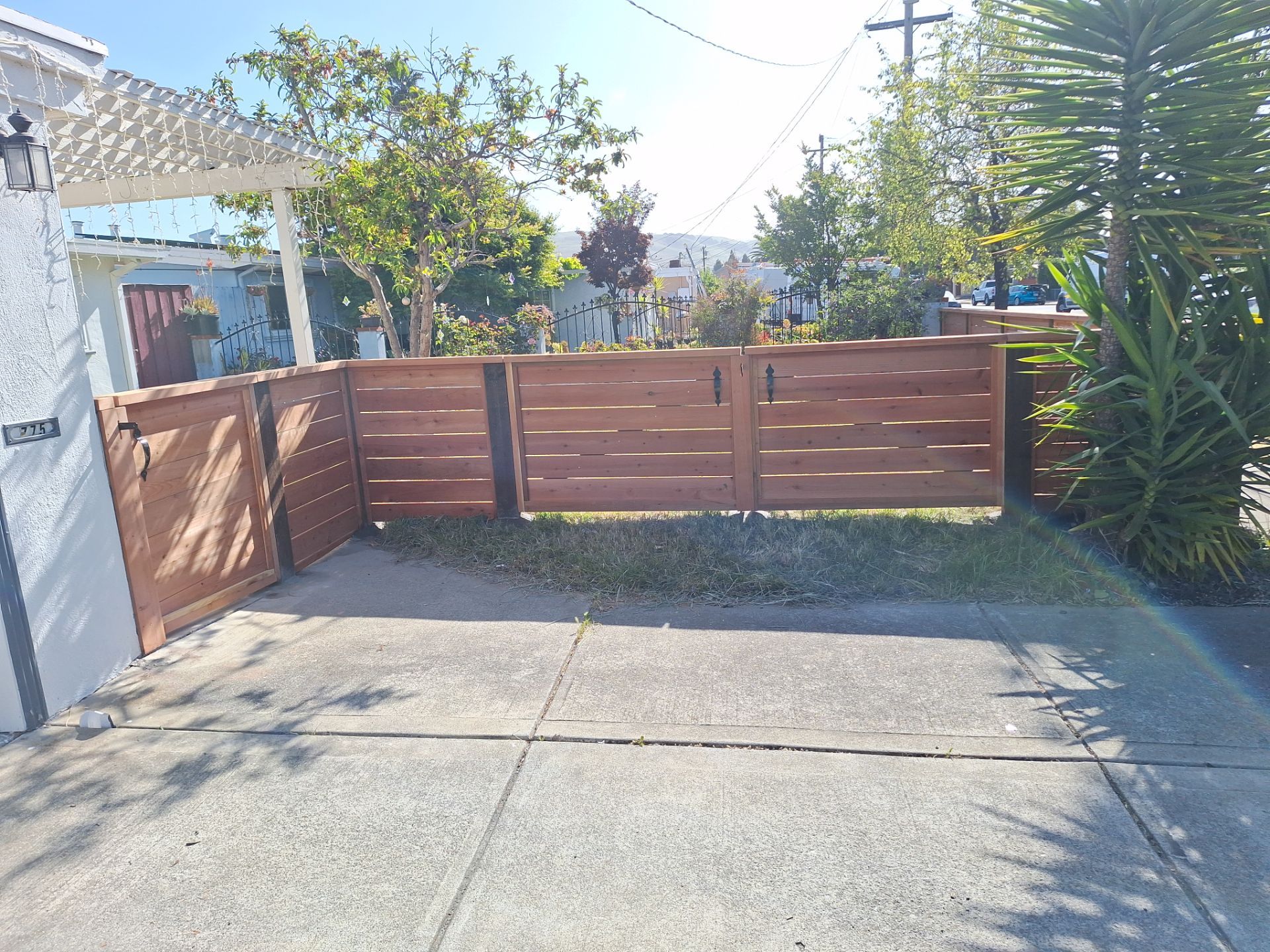 Good Neighbor Horizontal 1/4" Gaps - 4' High by Fremont Fence Inc