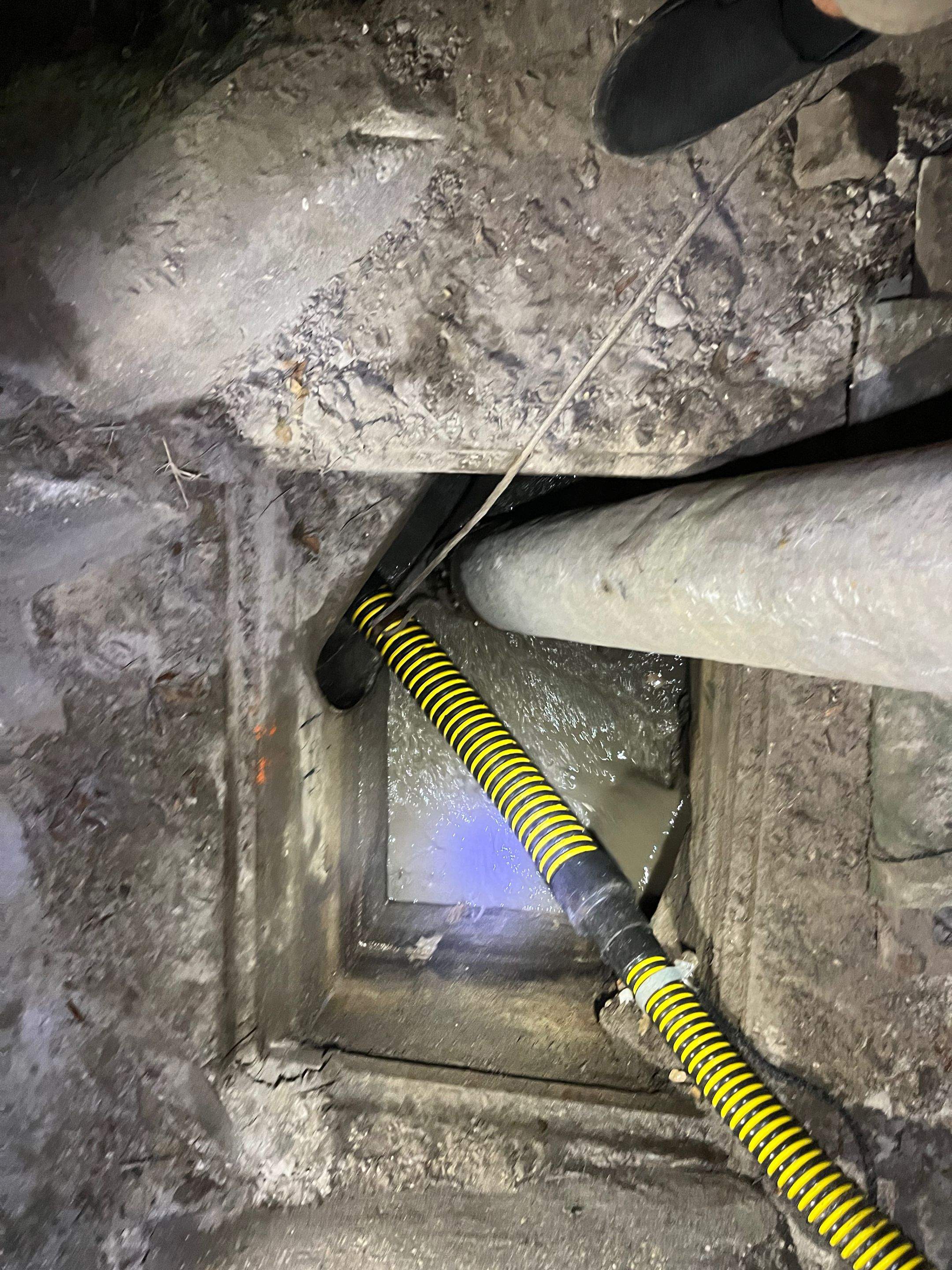 Ritz-Carlton S. Pool Deck & S. Service Rd Drain Cleaning by APS Power & Water