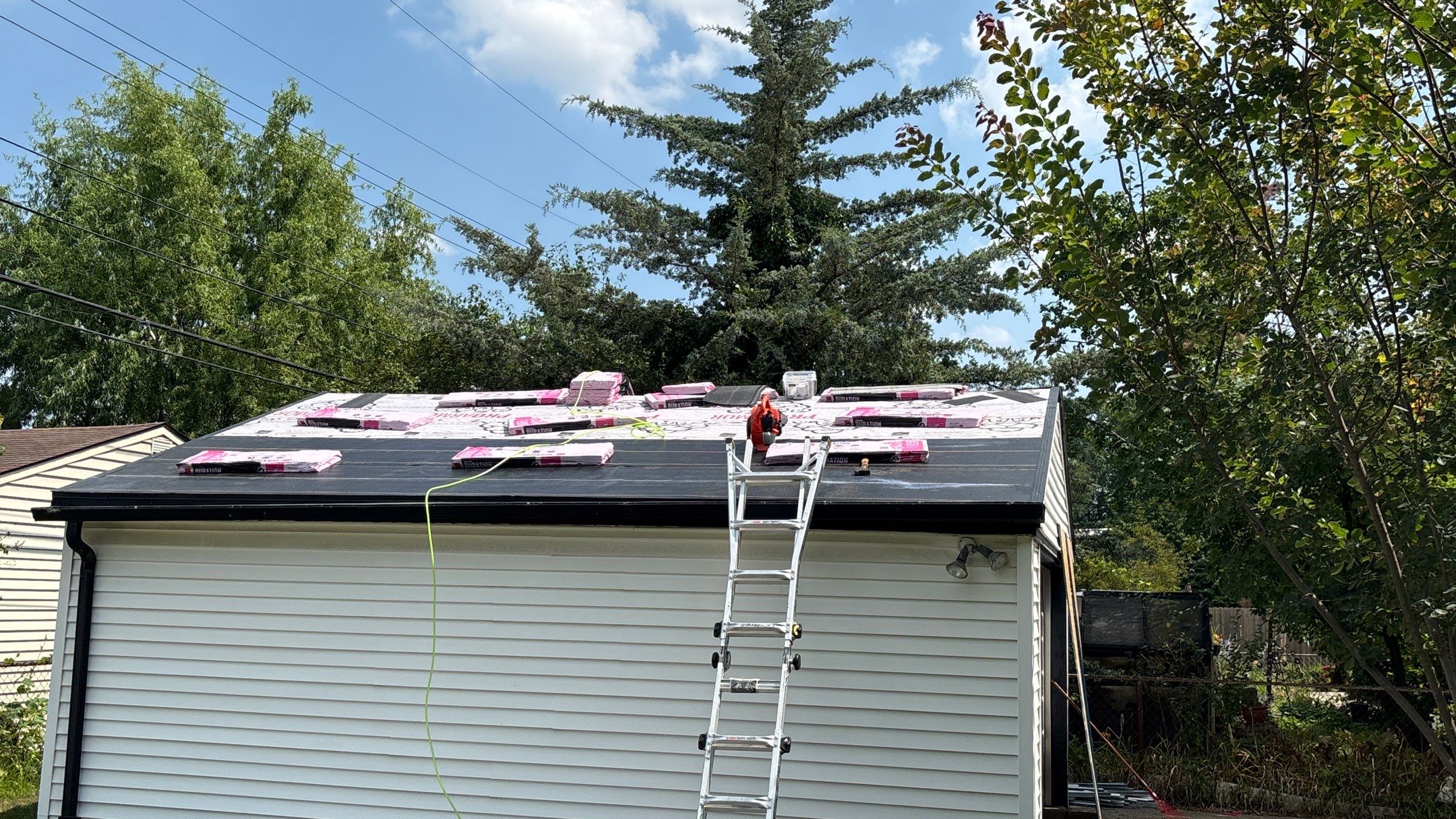 Roof Replacement using Owens Corning Onyx Black by 180 Contractors