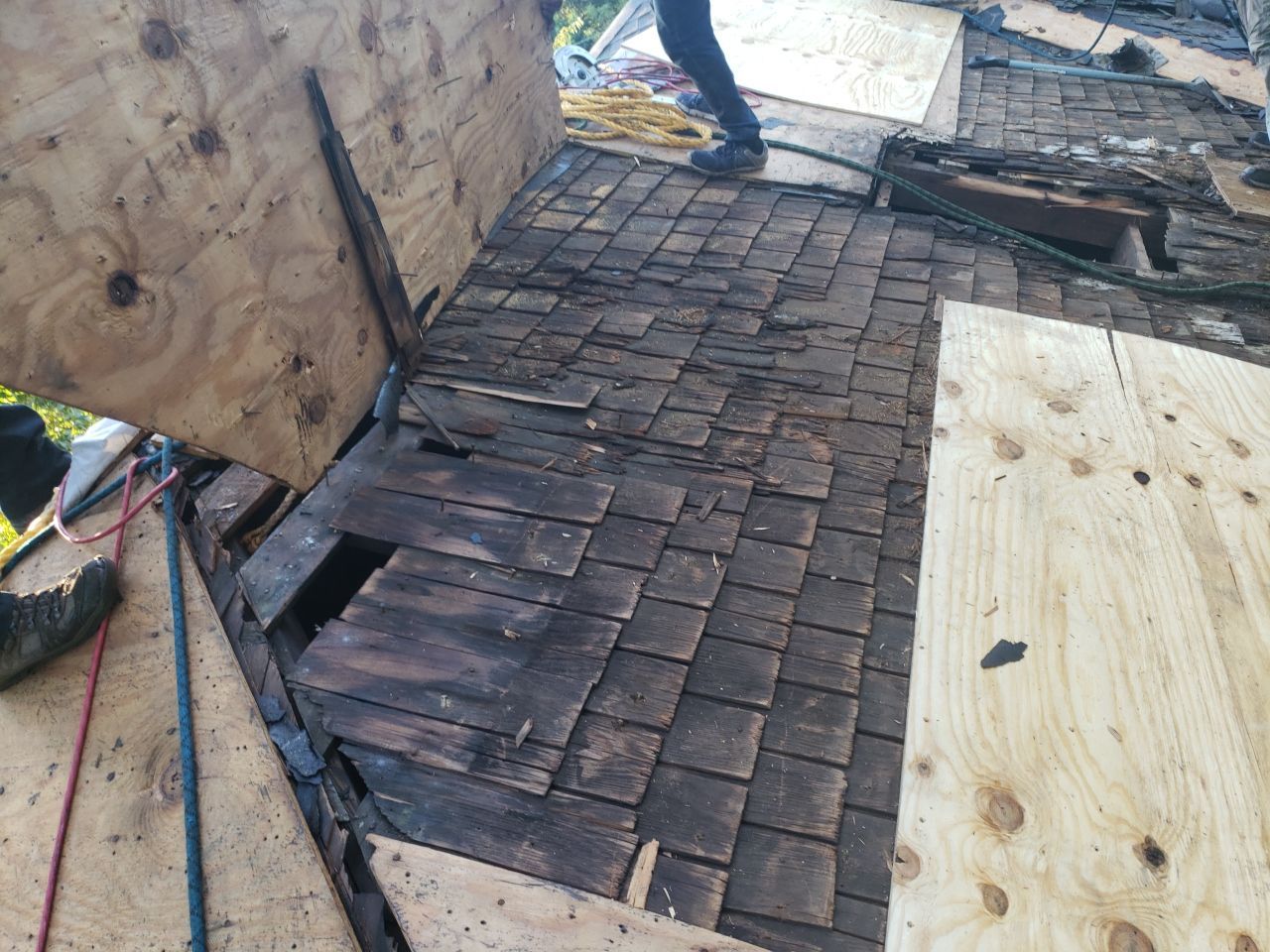 Residential Roofing Installation by American Roofing & Construction LLC