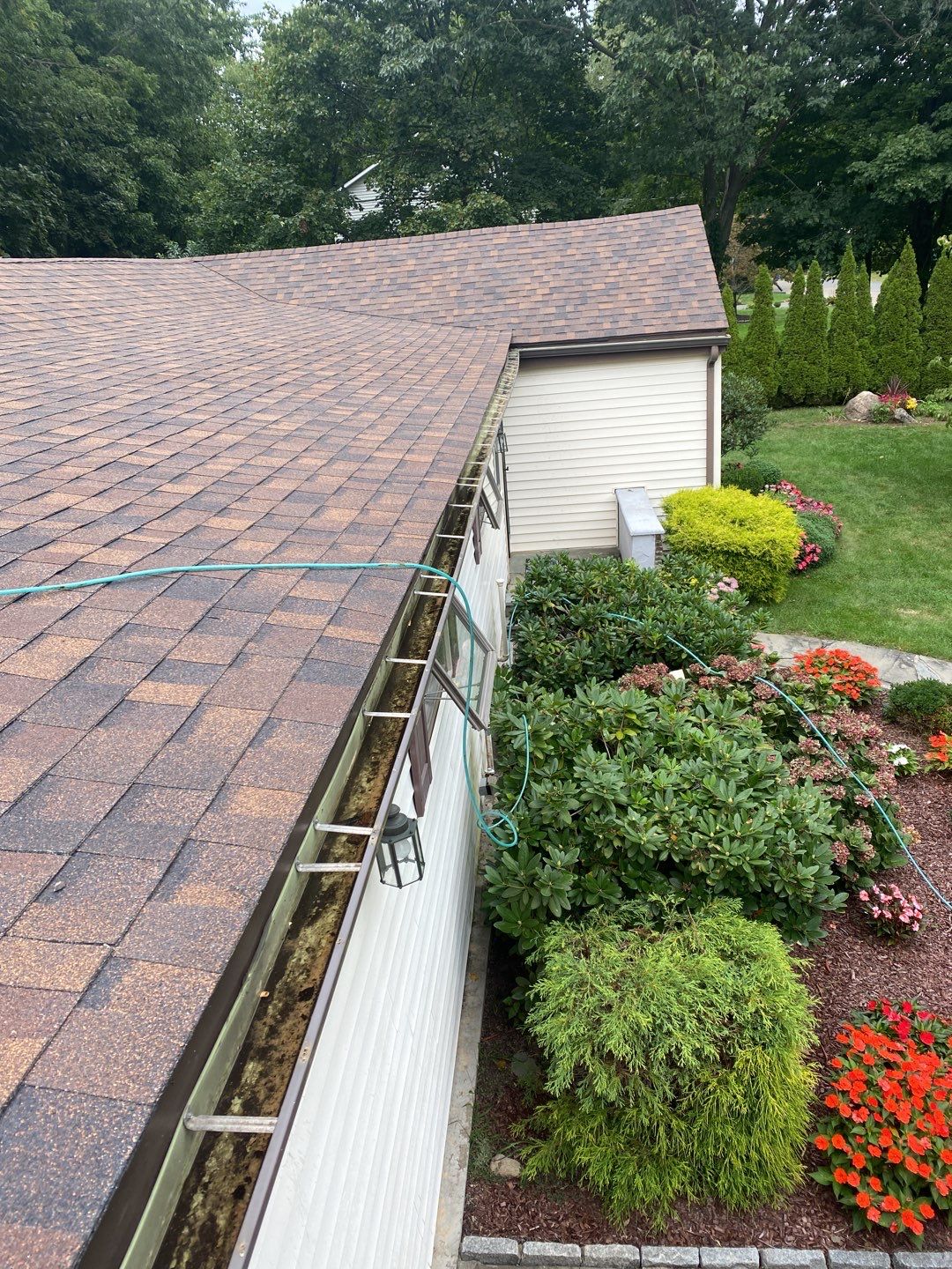 Residential Roofing Installation using Owens Corning Duration Brownwood by A Plus Exterior