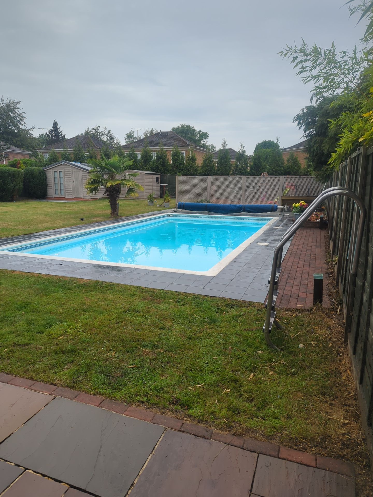 Roof - Driveway - Patio Clean using Mosmatic FSC and Biocide by Ges Exterior Cleaning ltd
