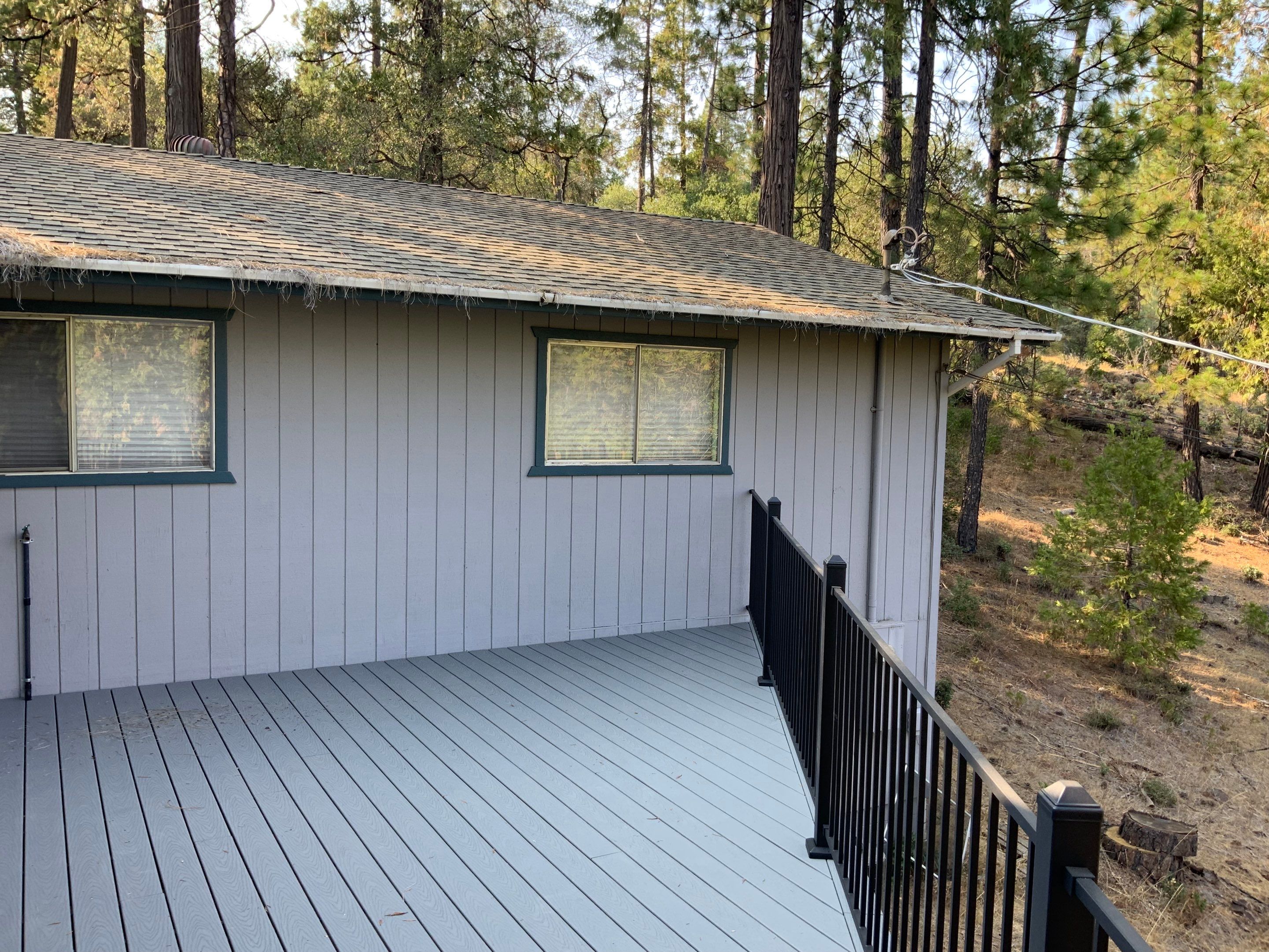 New gutters for this home by Byers Enterprises