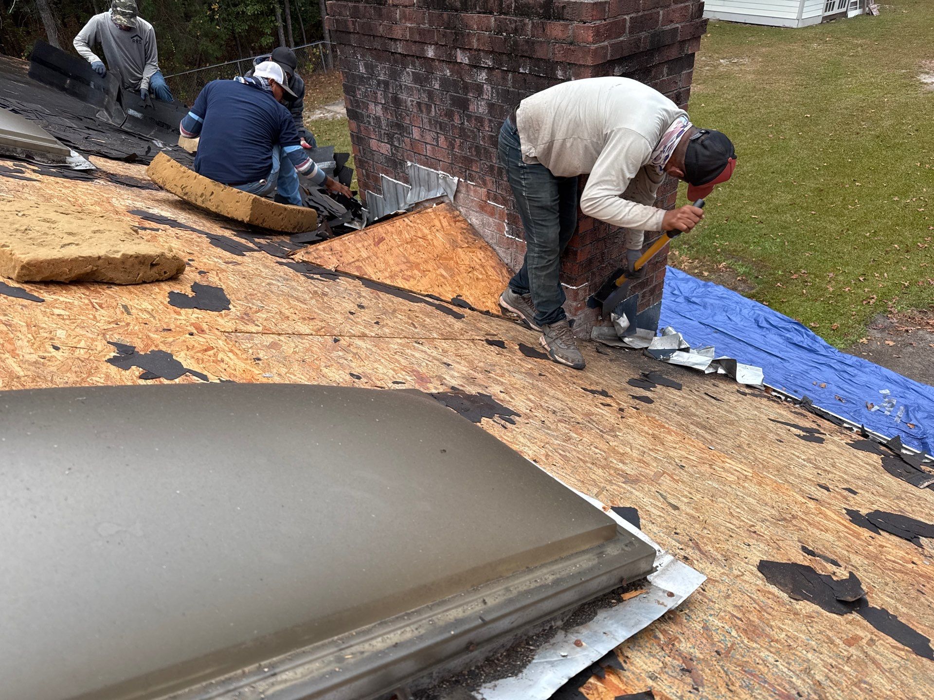 Residential Roofing Installation with Repairs  by Karcher Roofing & Construction