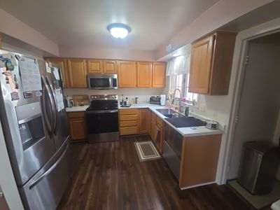 Oak Cabinet Refinishing Upgrade in Clinton Township