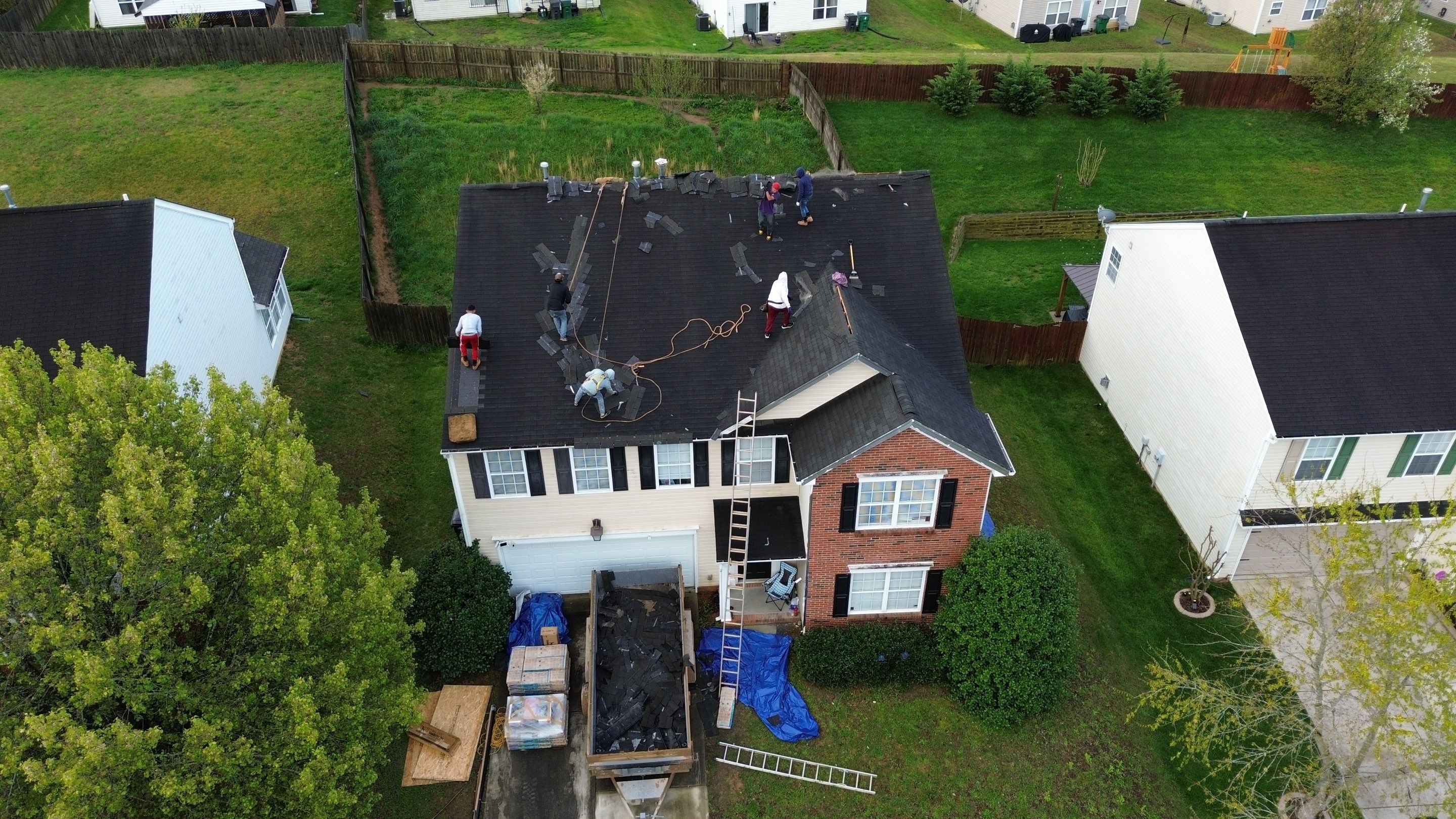 Roof replacement, solar panels instalation and garage repair by Just Brilliant Restoration JBR