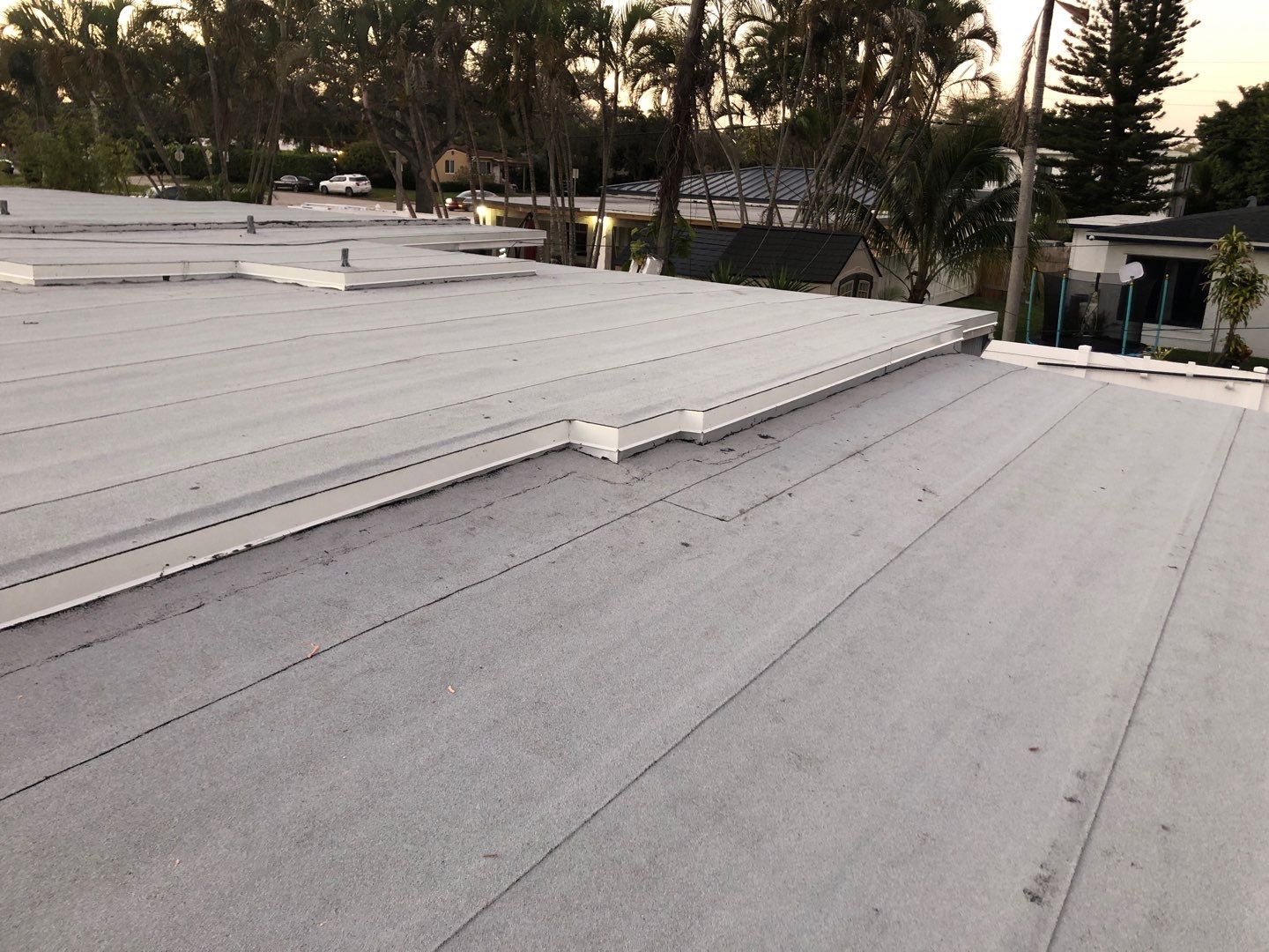 Residential Re-Roof using Polyglass Self-Adhered Flat Deck by First Due Roofing