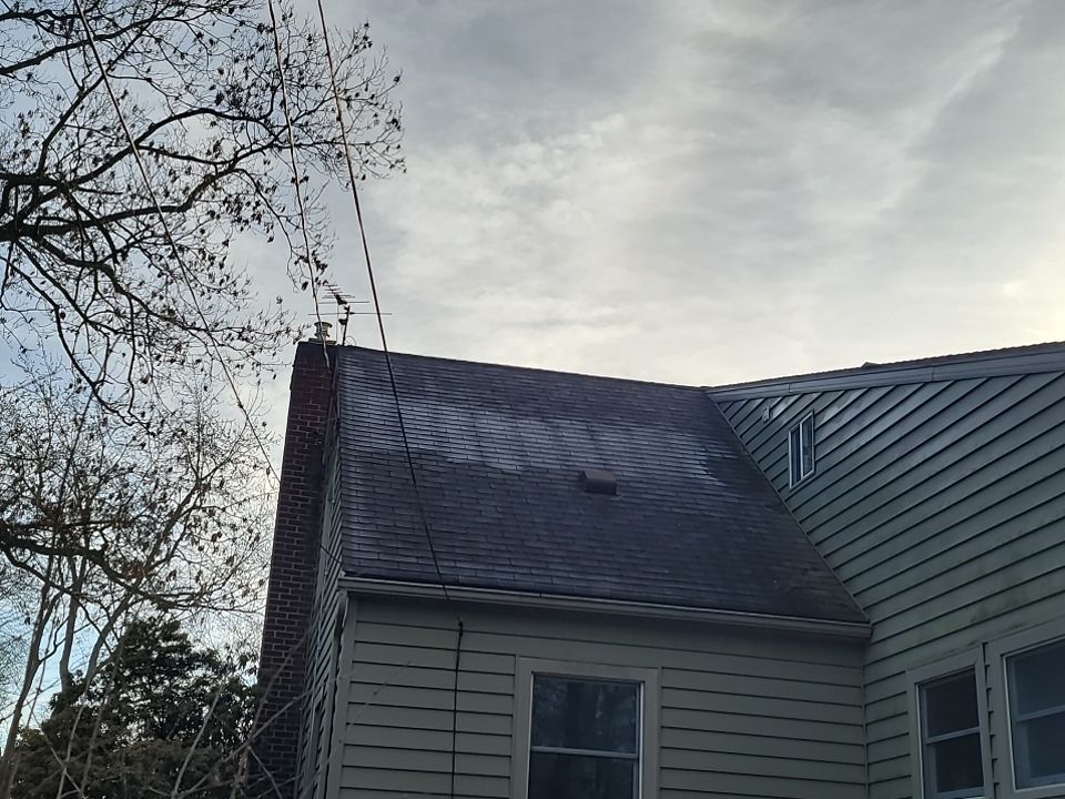 Atlas Pinnacle, Color: Weathered Wood, Drip Edge: Color: Royal Brown by Eagle Eye Roofing