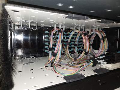 Structured cabling installation by CimaSolutions