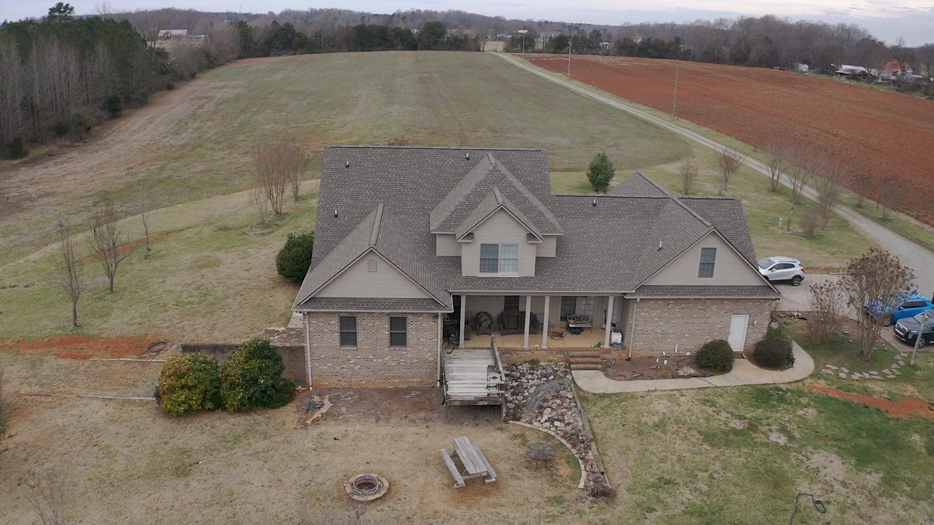 GAF Weathered Wood and Custom Copper by Just In Time Roofing and Restoration