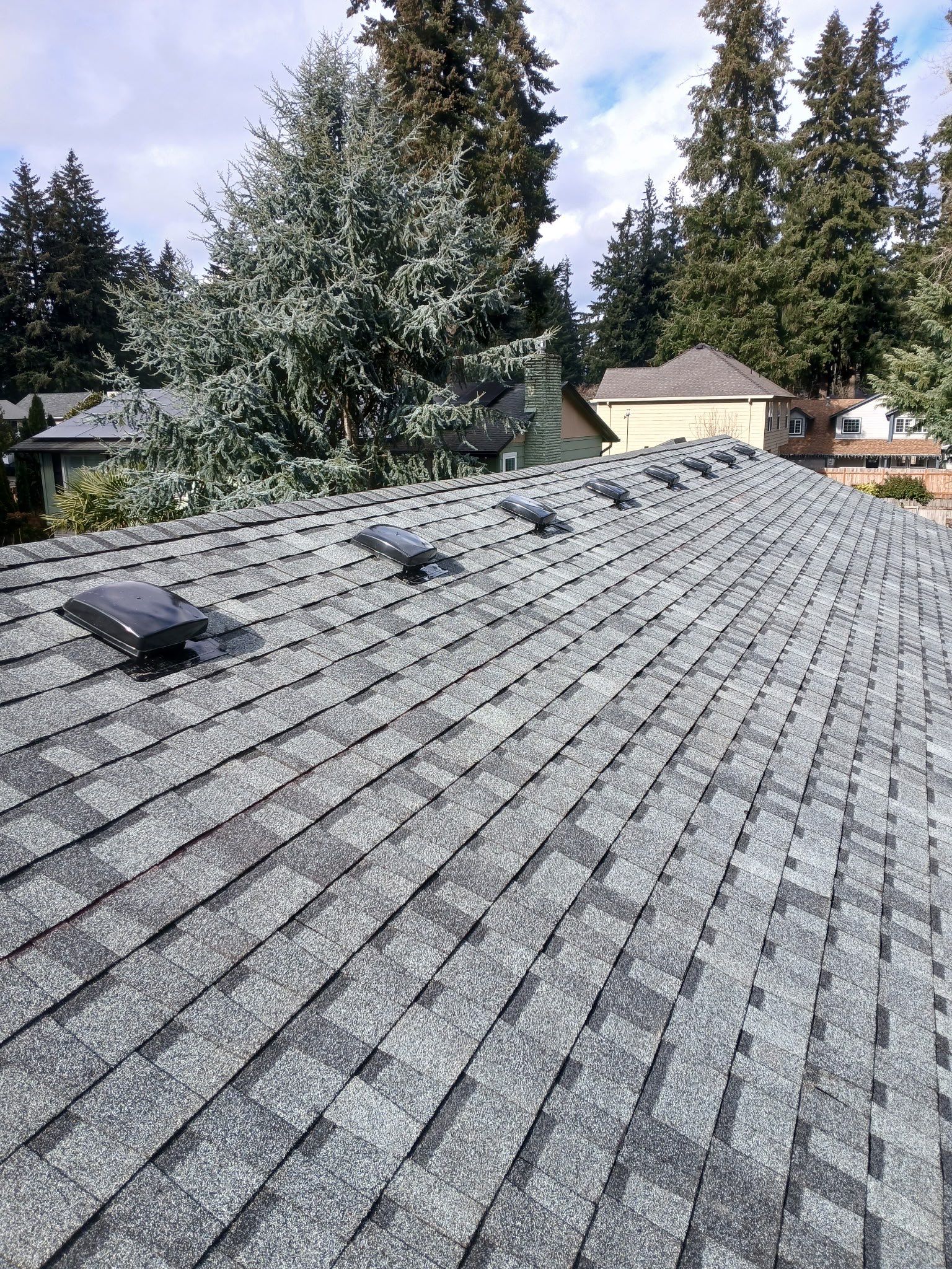 Residential Roofing Installation using Asphalt Shingles by Vitan Construction LLC 