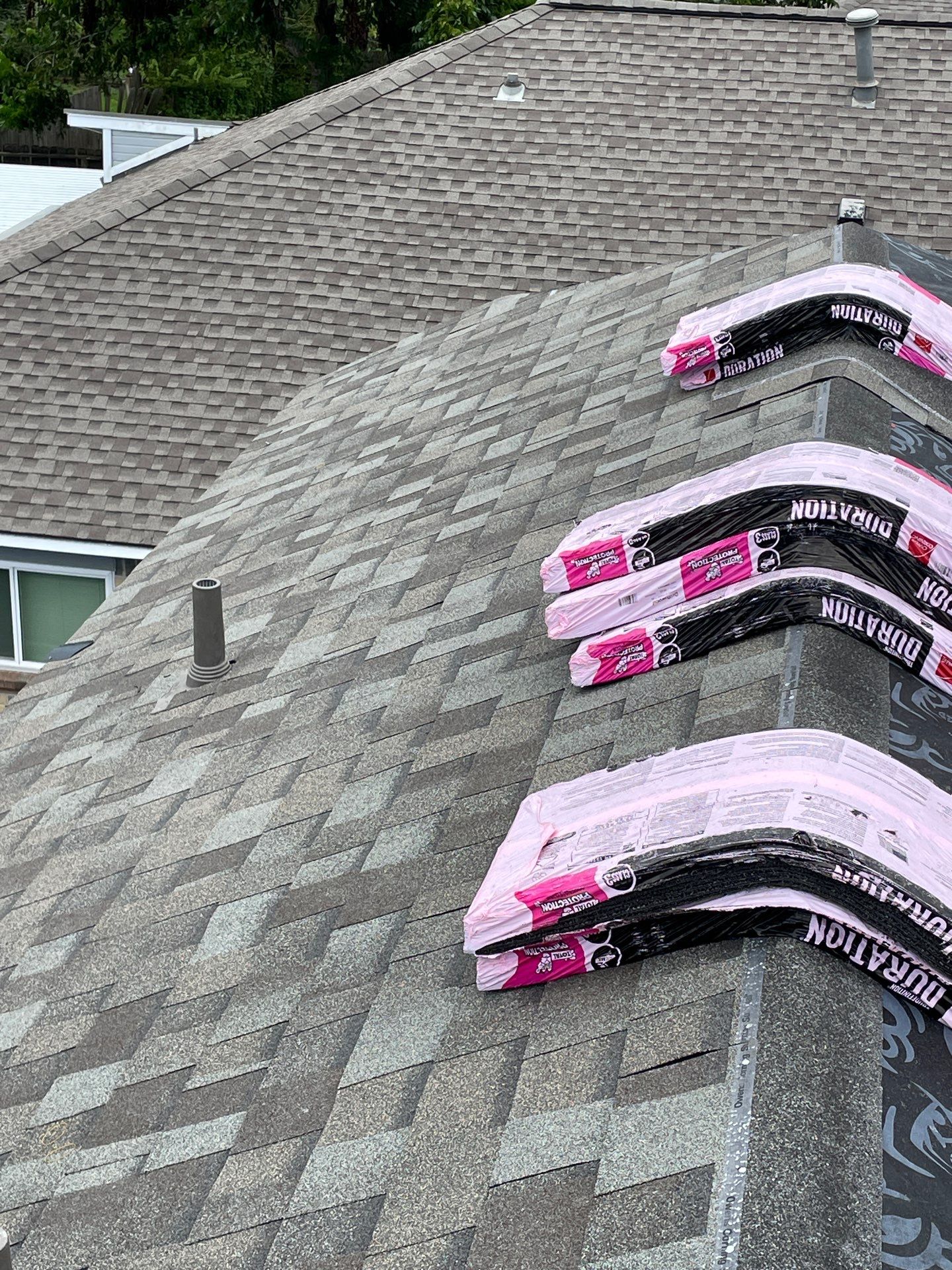 Residential Roofing Repair using Owen's Corning Duration (Lifetime) Shingles by Roof Repair Services LLC