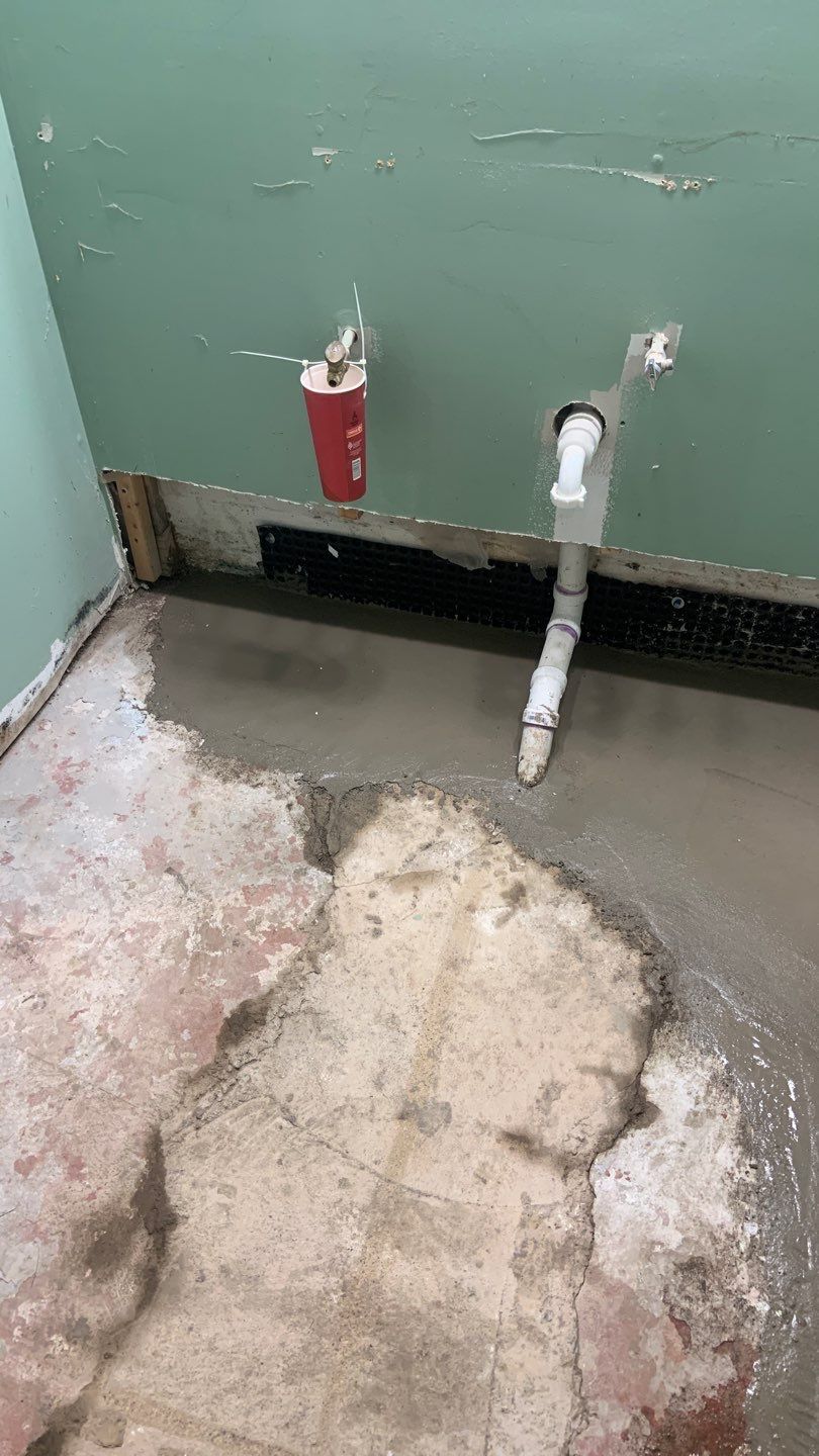 Solving a One-Wall Water Issue in St. Paul by Waterproofing Northeast
