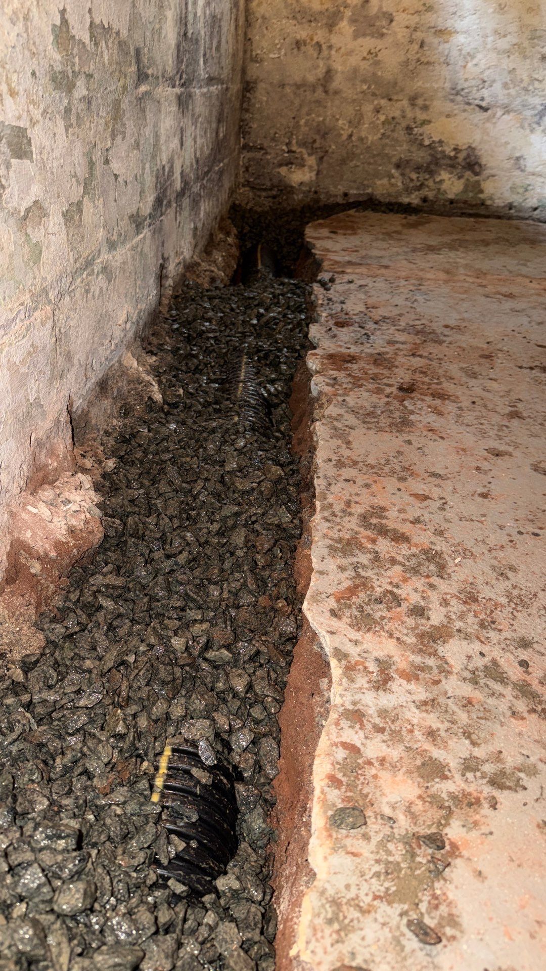 Interior French Drain South Orange, NJ by Pure Service Pro, LLC 