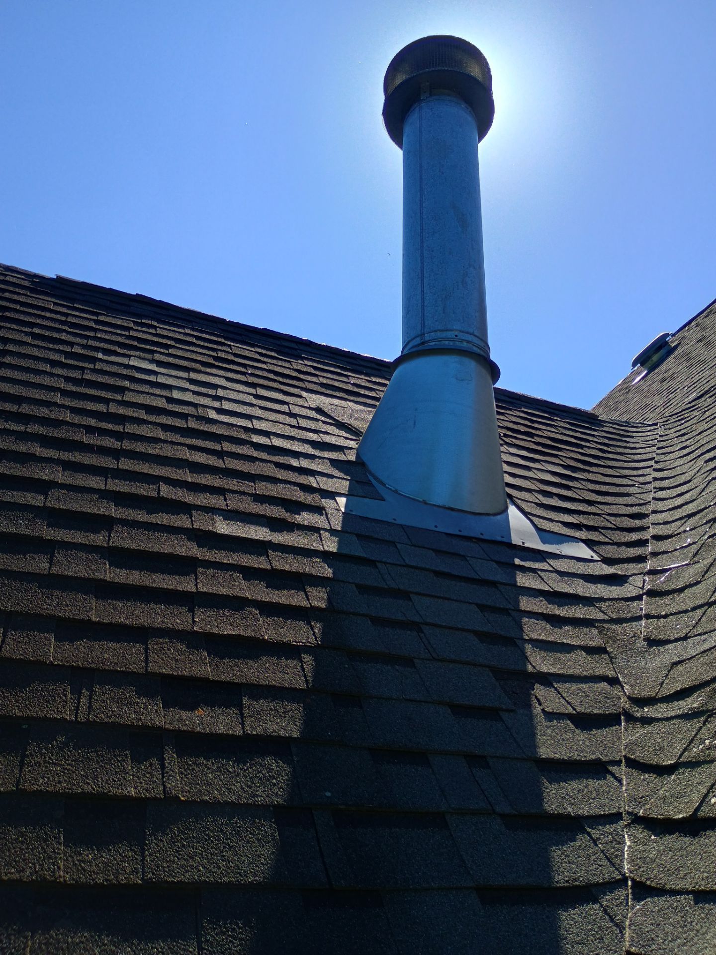 Architectural Shingle Roof Replacement for Brick Residence in Ardmore by BANA Roofing and Solar Supply