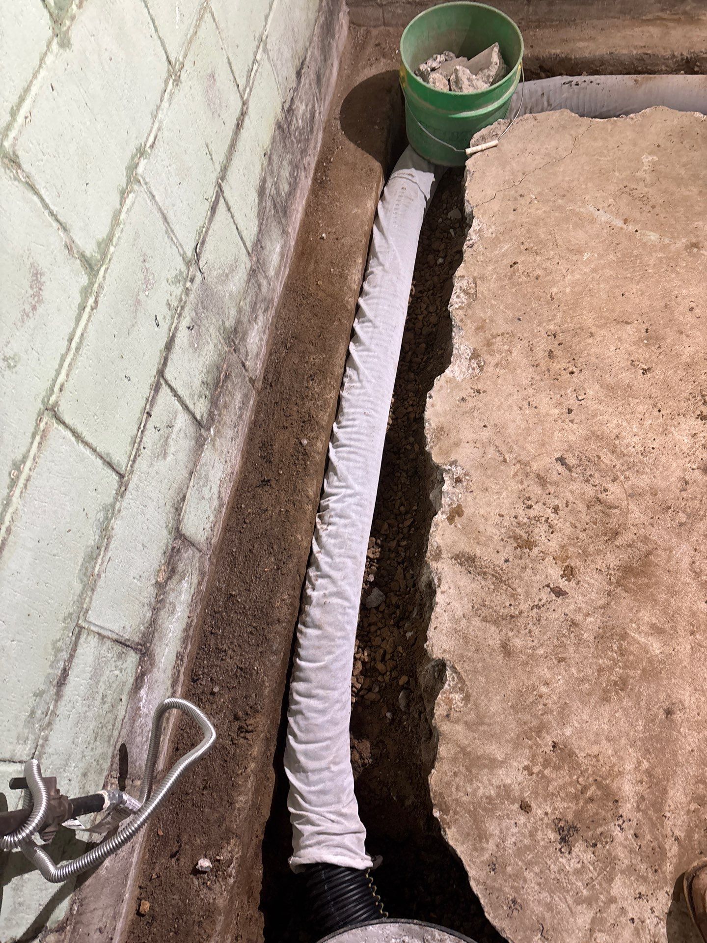 Helping Dan Get Going on His Remodel by Waterproofing Northeast
