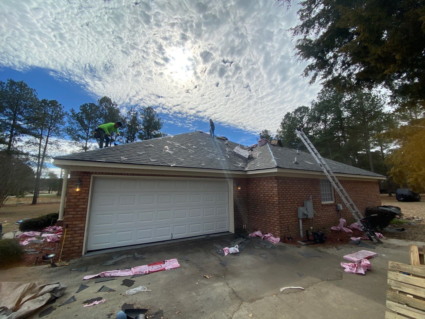 Residential Roofing Installation using Owens Corning by Inspector Roofing and Restoration