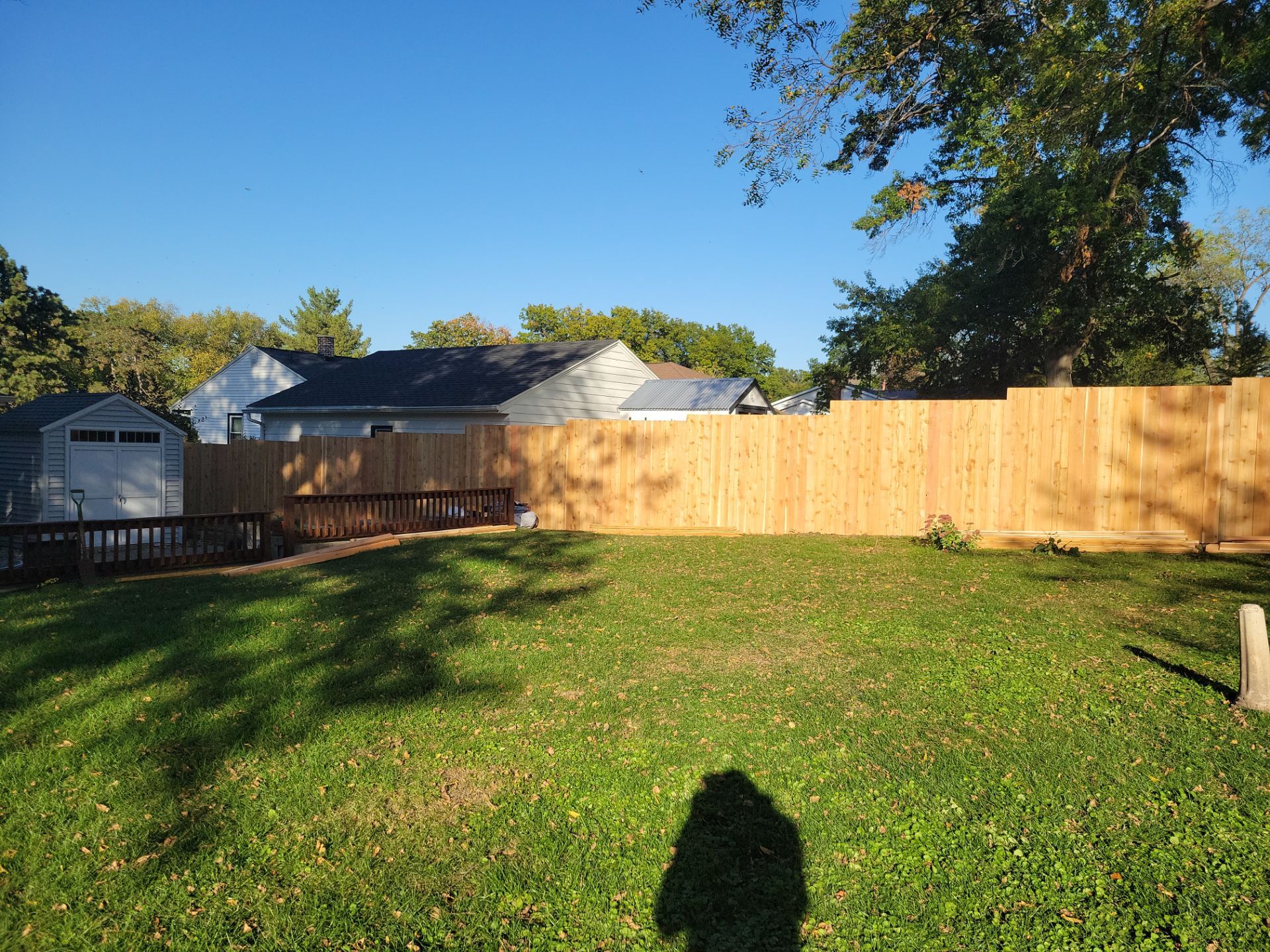 Project in Cedar Falls by Perfect Picket Fence and Stain