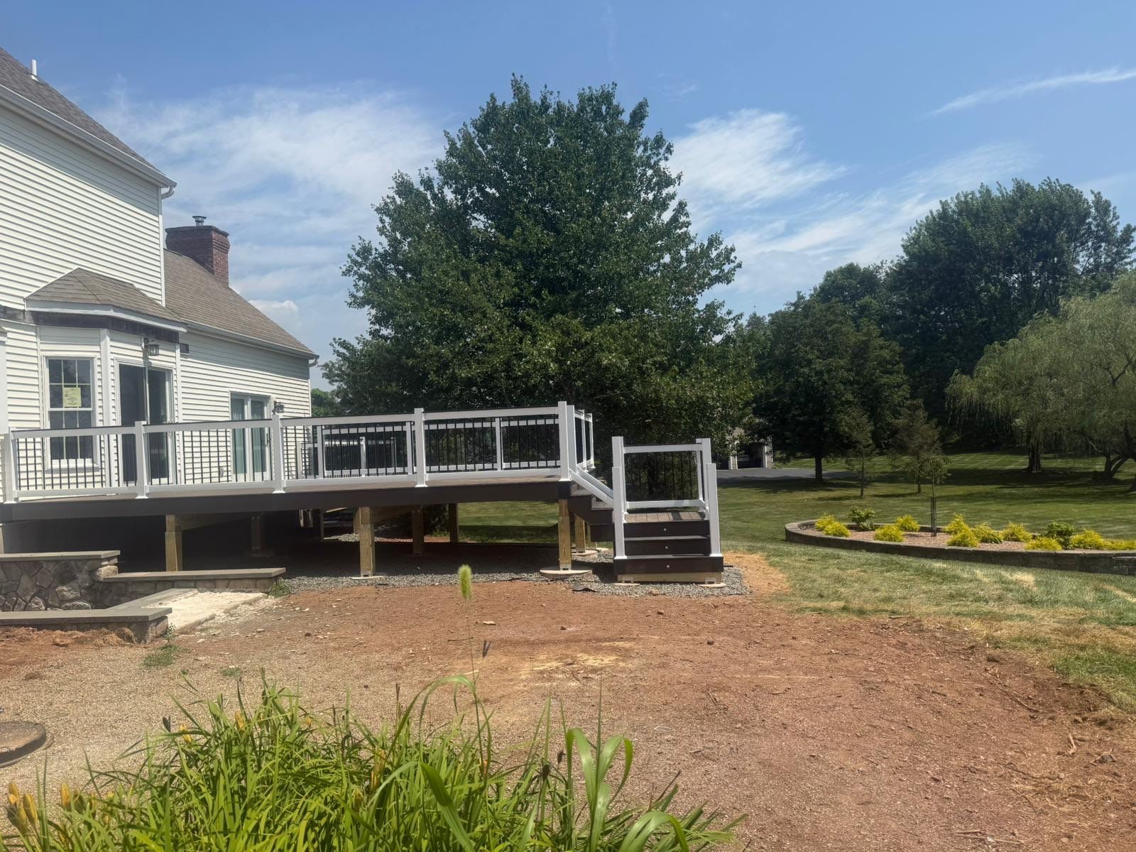 New Deck  in Readington Township by deck guardian