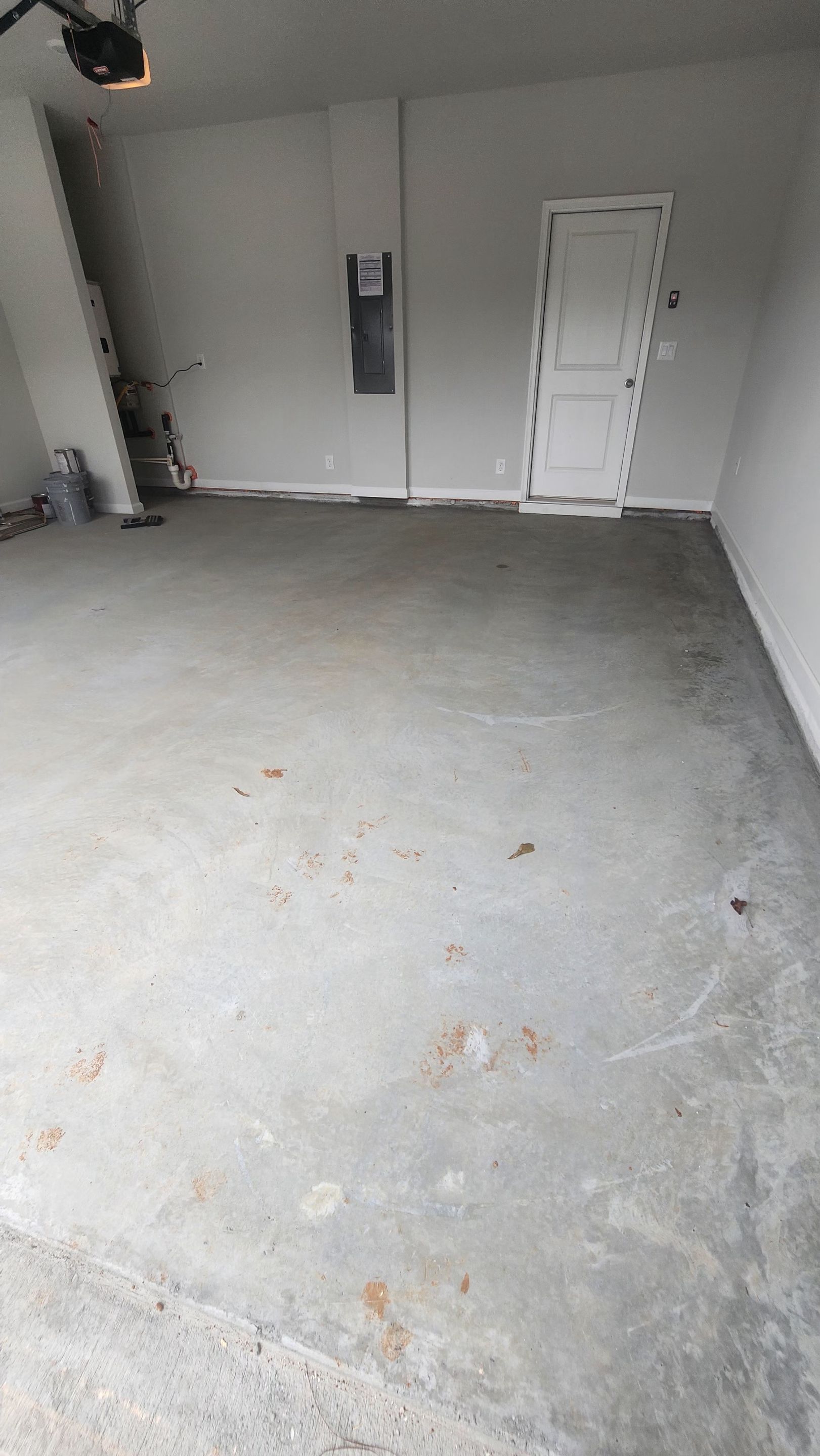 Garage floor transformation in Snellville by Opus Renovations 