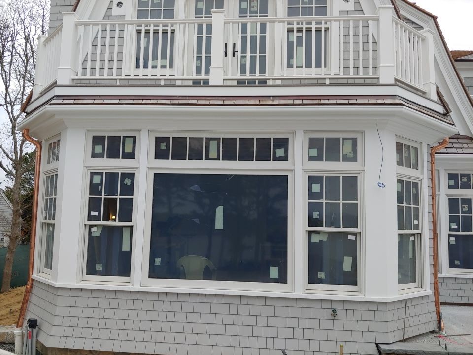 Gutter Installation using 4x6 Fiberglass Gutter in Chatham, MA by Gutter Pro Enterprises