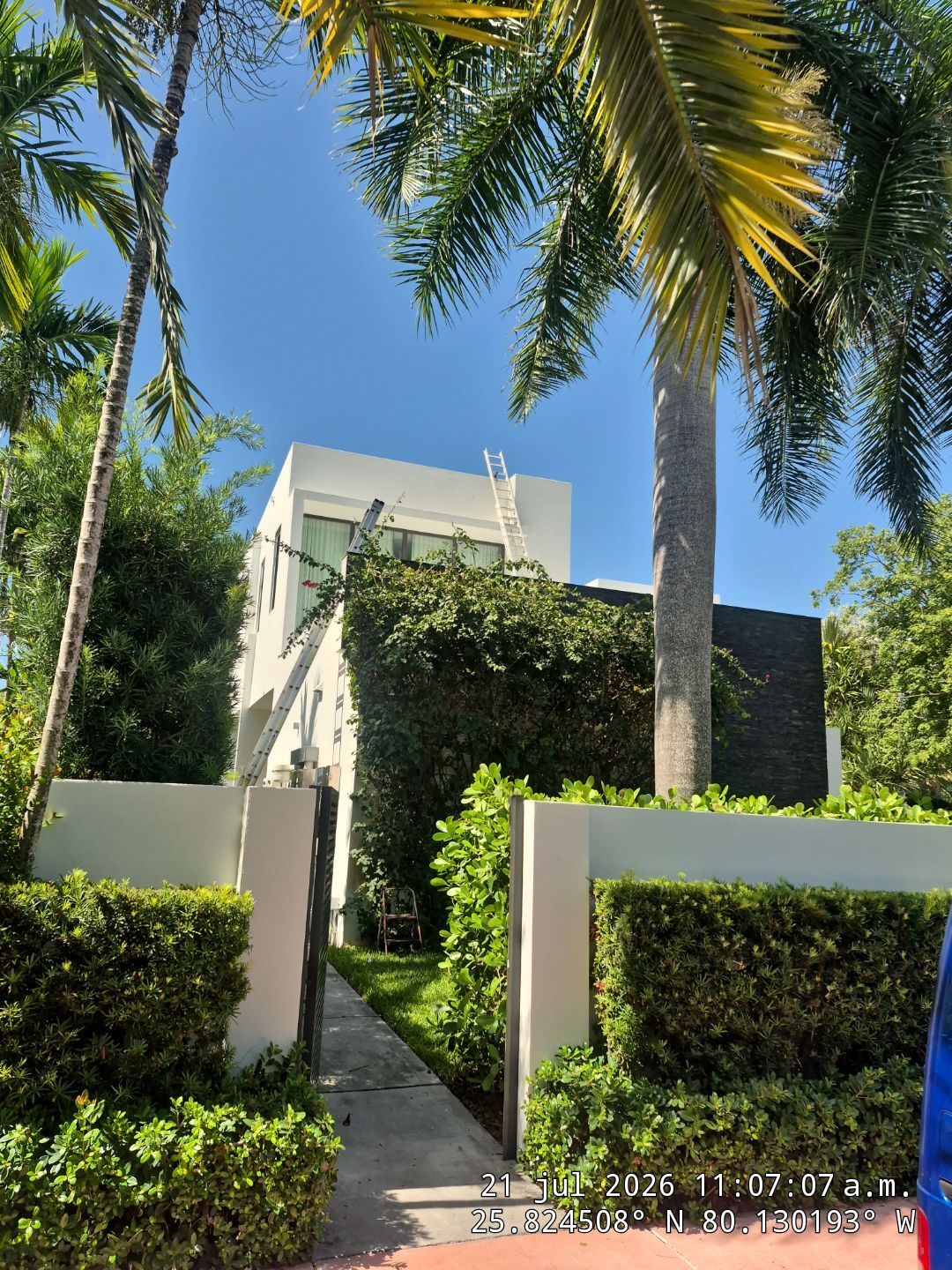 TPO Flat Roof Installation for a Modern Miami Beach Residence by AJF ROOFING INC