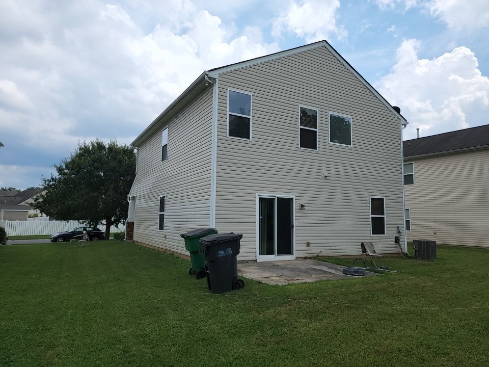 House Wash using cleaner by Power Wash Masters LLC