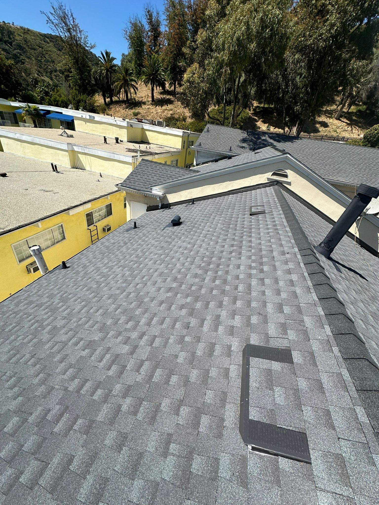 Roof Replacement at the Magic Castle Hotel- Los Angeles, CA 90028 by Epic Roof Replacement