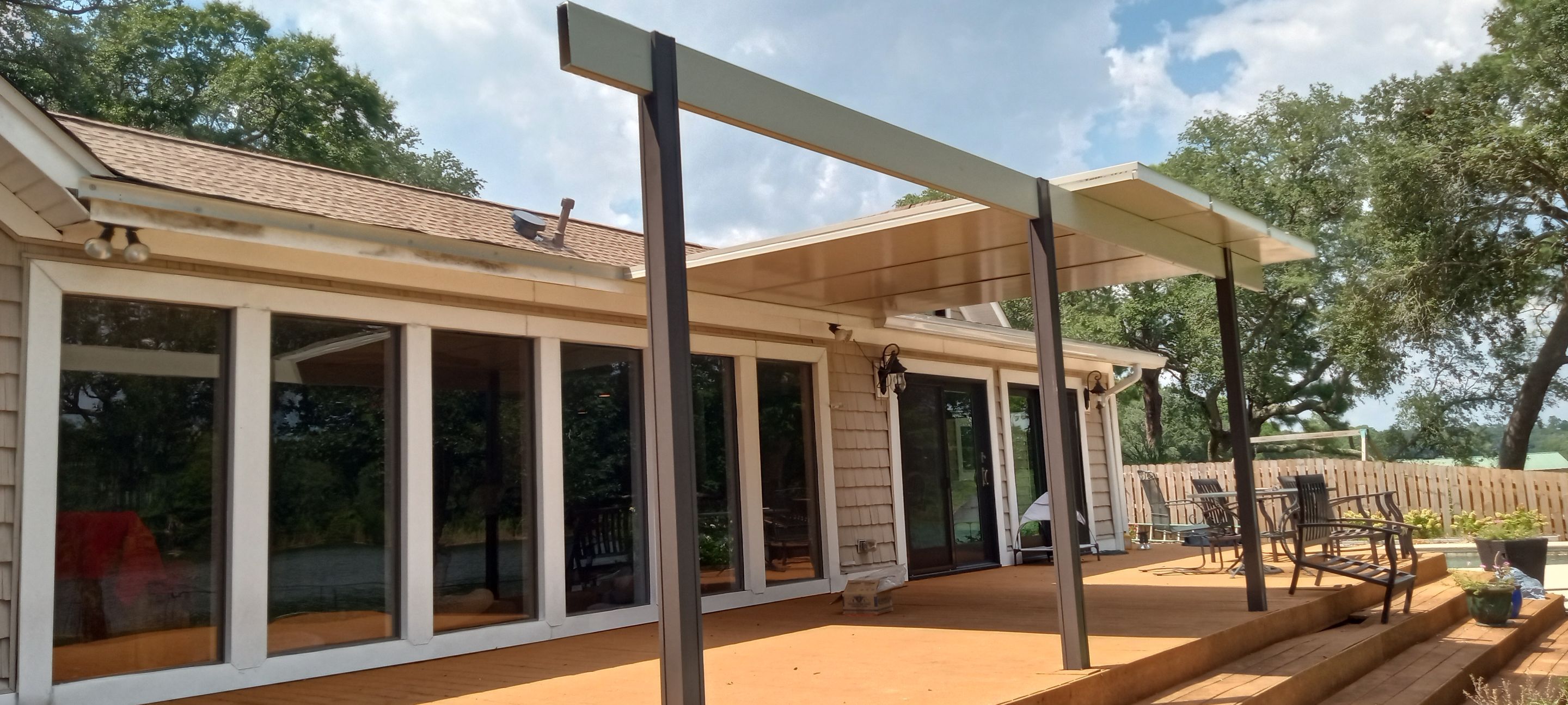 Pergola Style Patio Cover by Titan Sunrooms