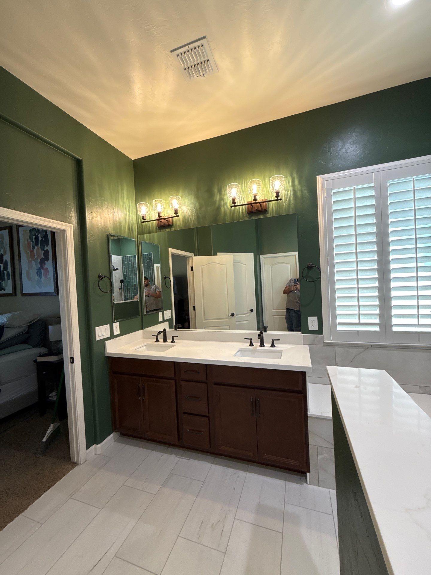 Golden Ranch Bathroom Remodel by Workman Company LLC 