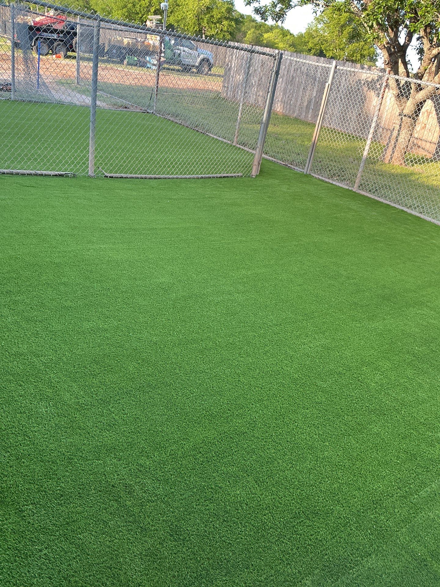 Synthetic Turf Installation using Pet Turf by Turf Concepts